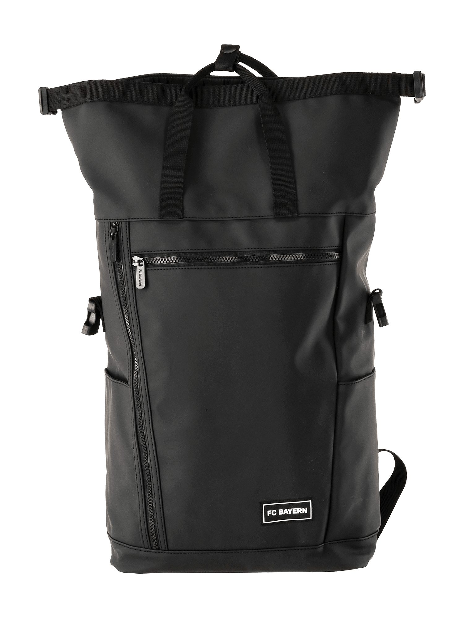 FC Bayern München Sporttasche FC Bayern München Rucksack Rolltop Schwarz I günstig online kaufen