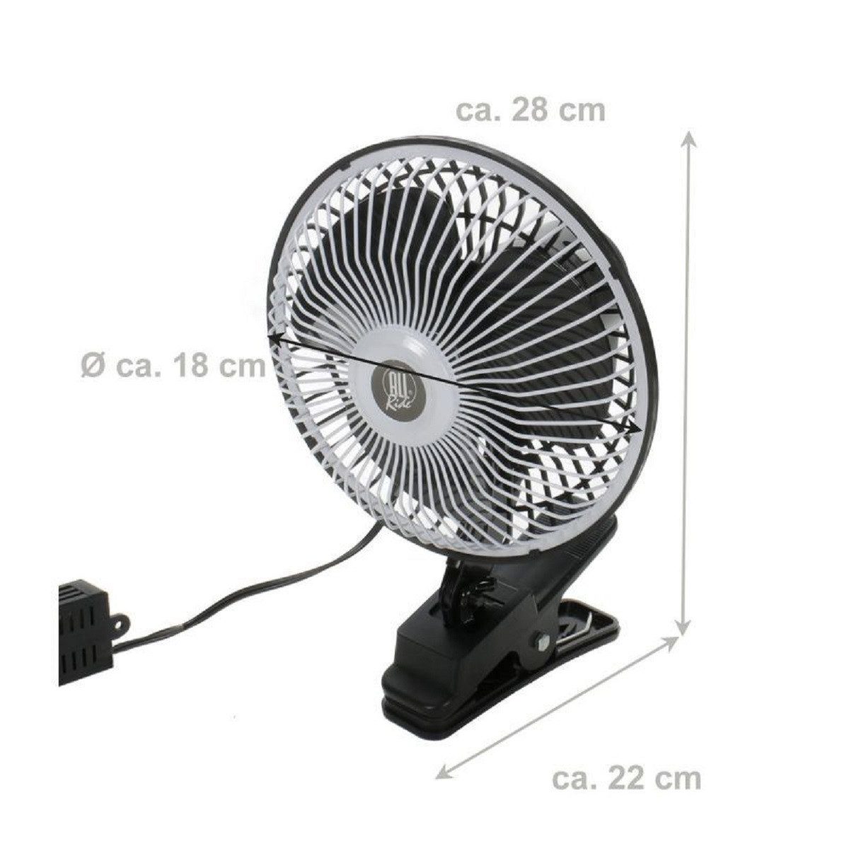 All Ride Tischventilator 12V Auto Ventilator, günstig online kaufen