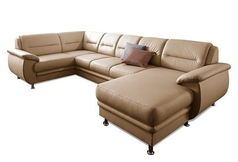 sit&more Wohnlandschaft Mailand U-Form, B: 312 cm, optional Bettfunktion günstig online kaufen