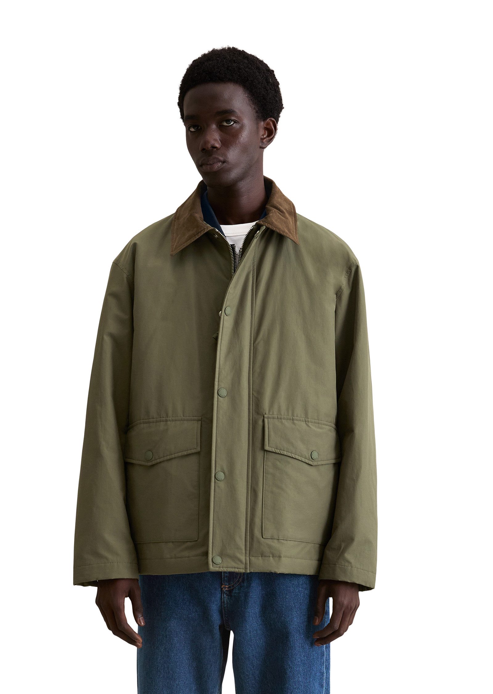 Marc O'Polo DENIM Cabanjacke regular fit wasserabweisend und leicht wattiert