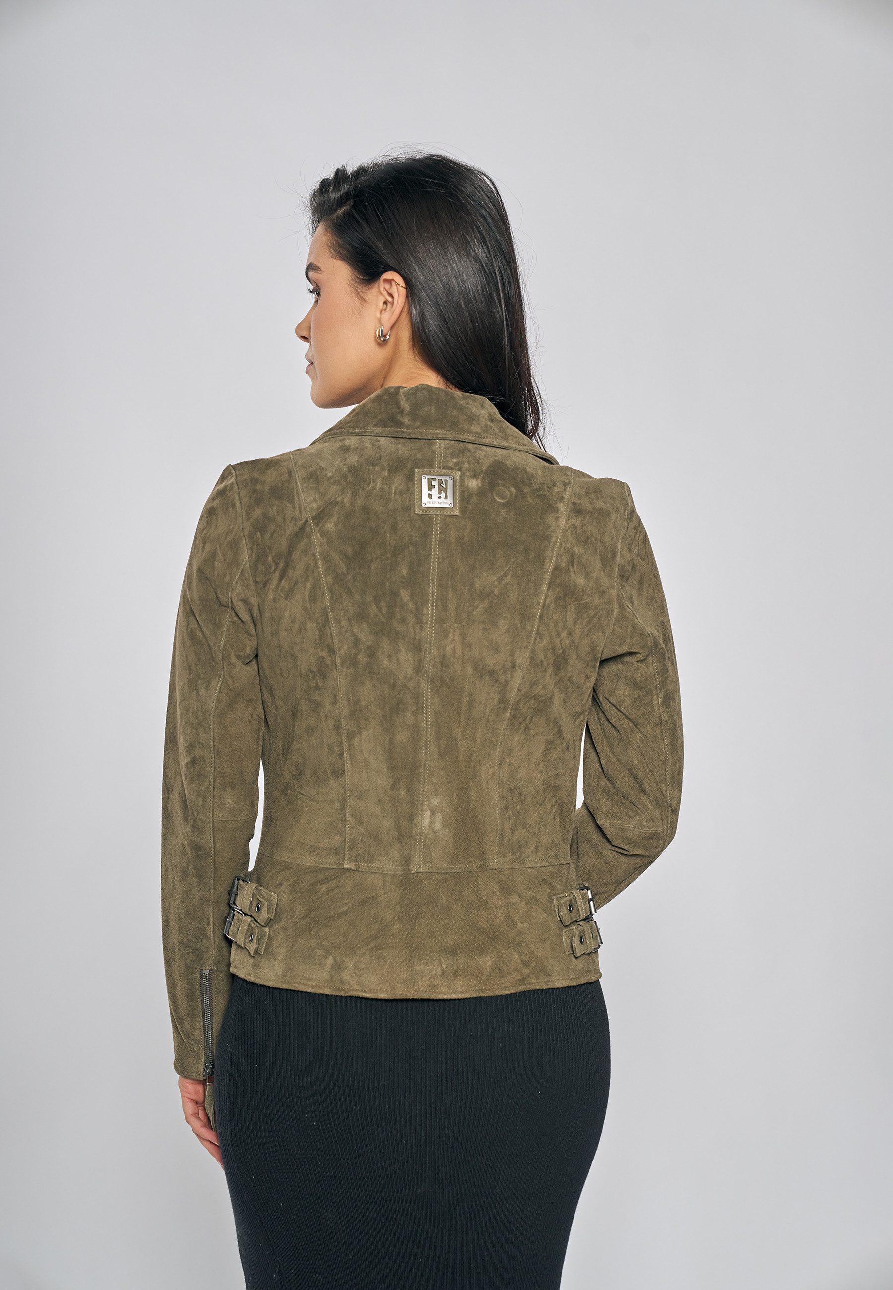 Freaky Nation Lederjacke Taxi Driver-FN