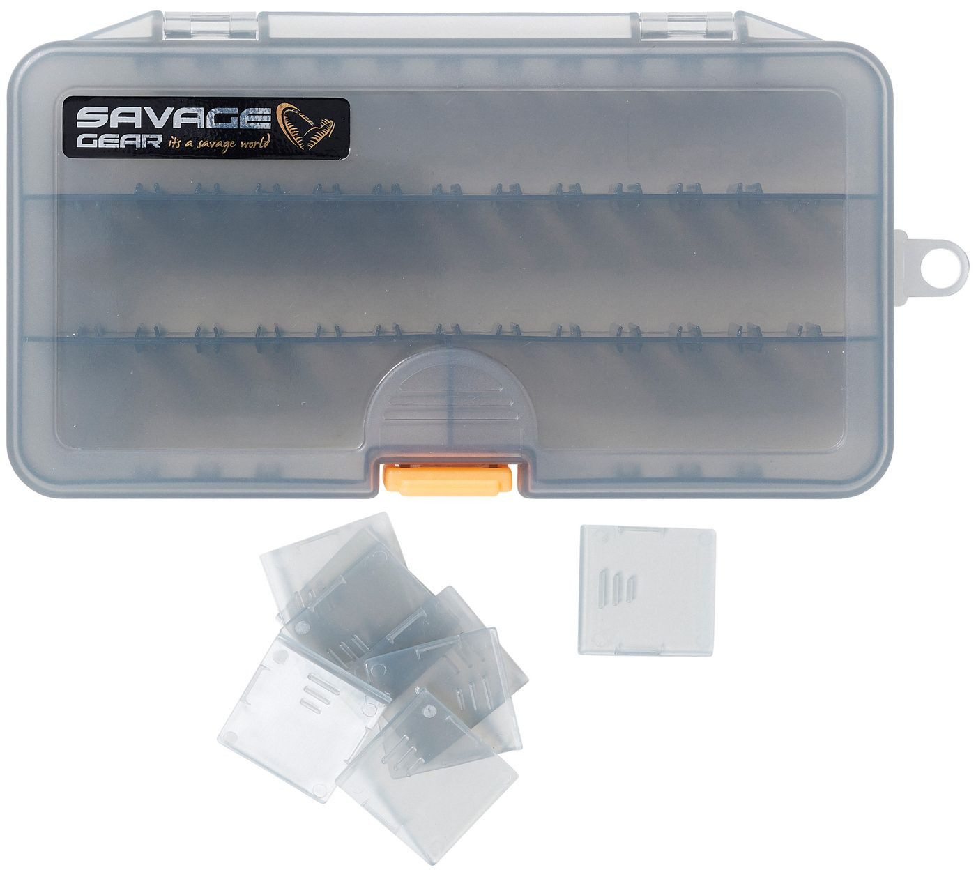 Angelkoffer Savage Gear 18,6x10,3x3,4cm Lurebox Smoke - Kunstköderbox