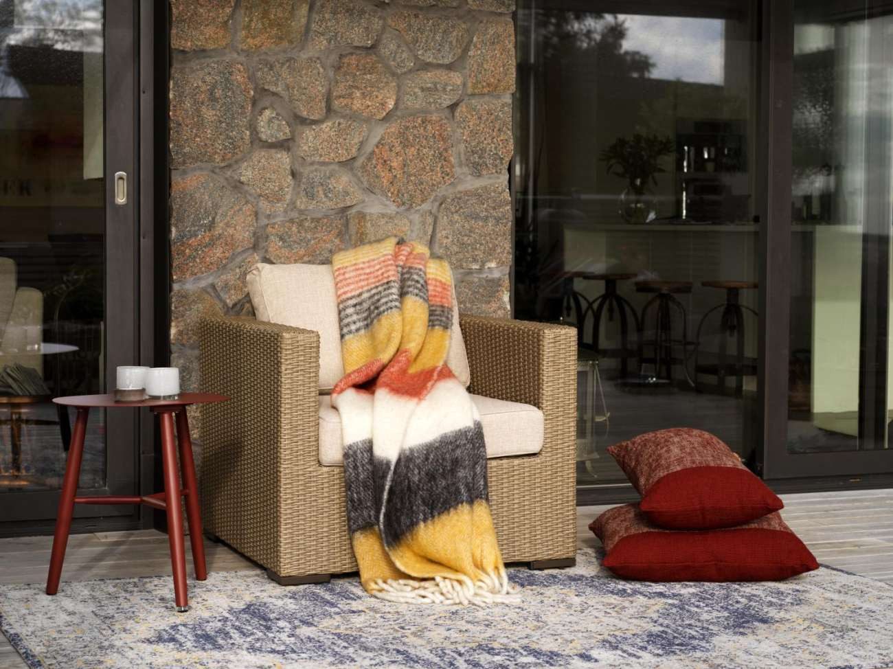 Brafab Gartensessel Funkia mit Kissen