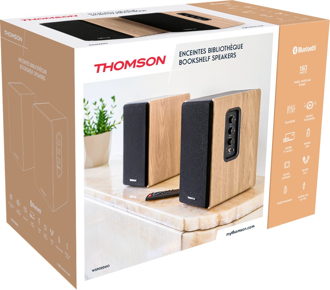Thomson Thomson Lautsprecher WS902DUO Bluetooth-Lautsprecher