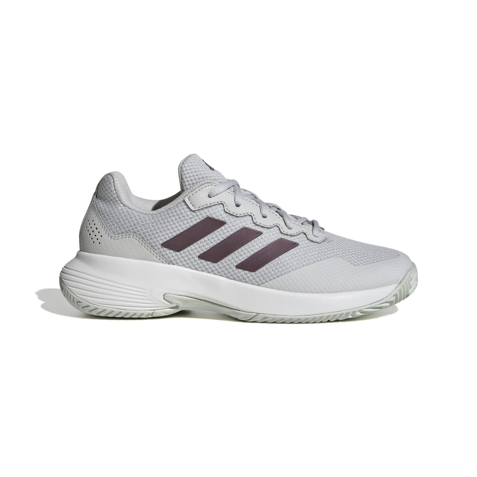 adidas Performance GameCourt 2.0 Allcourt grau/weiss Damen Tennisschuh