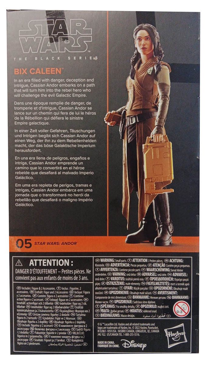 Star Wars Actionfigur Hasbro F5528 Star Wars The Black Series Star Wars Andor Bix Caleen Act