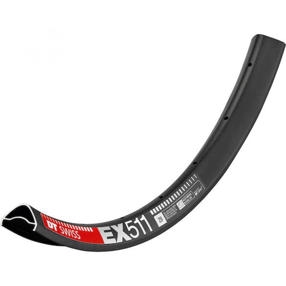 Laufrad DT Swiss Felge EX 511 29" 32 Loch Schwarz - robuste Enduro-Felge mit 3