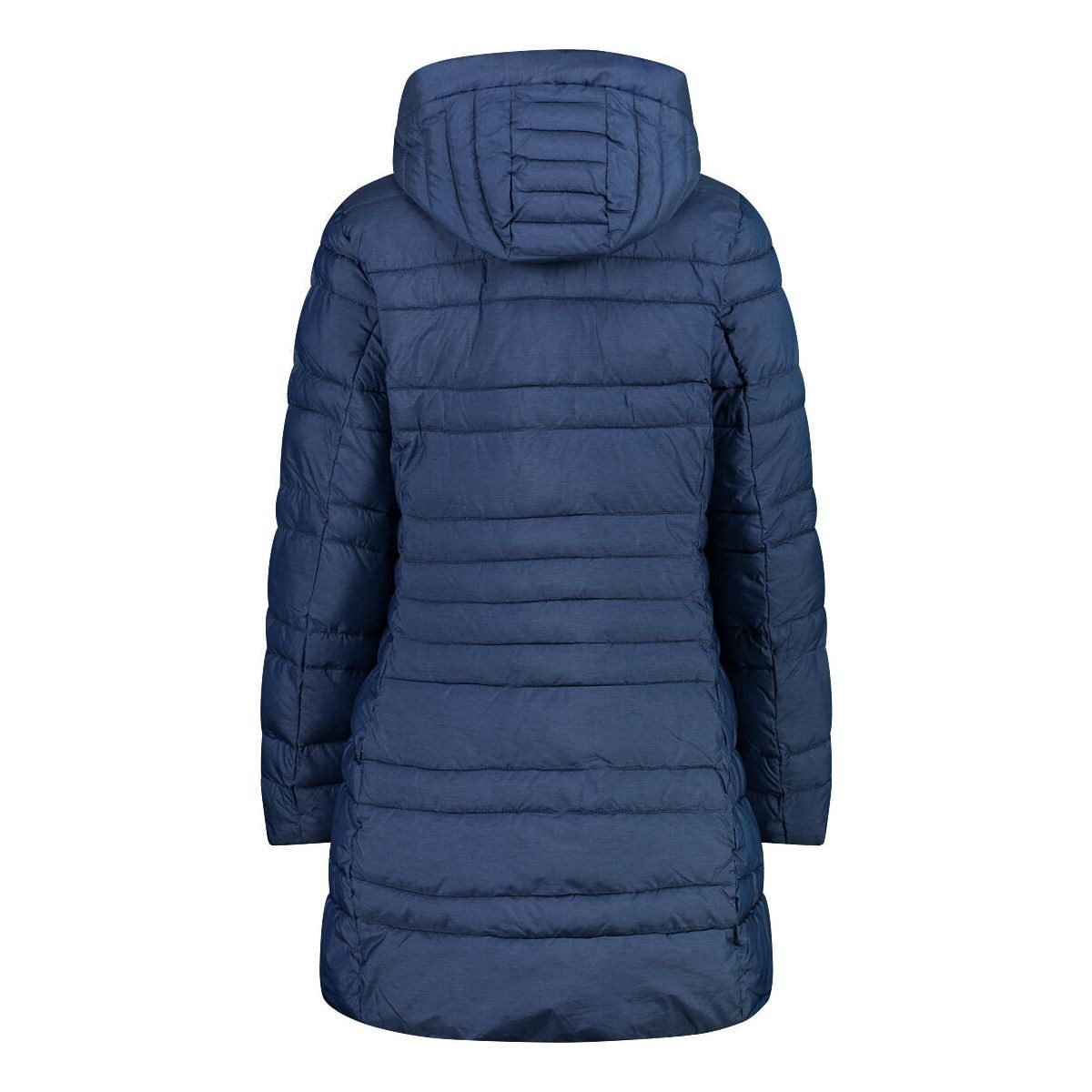 CMP Outdoorjacke Woman Parka Snaps Hood Wattierter Mantel mit abnehmbarer Kapuze, wasserabweisend, nachhaltig