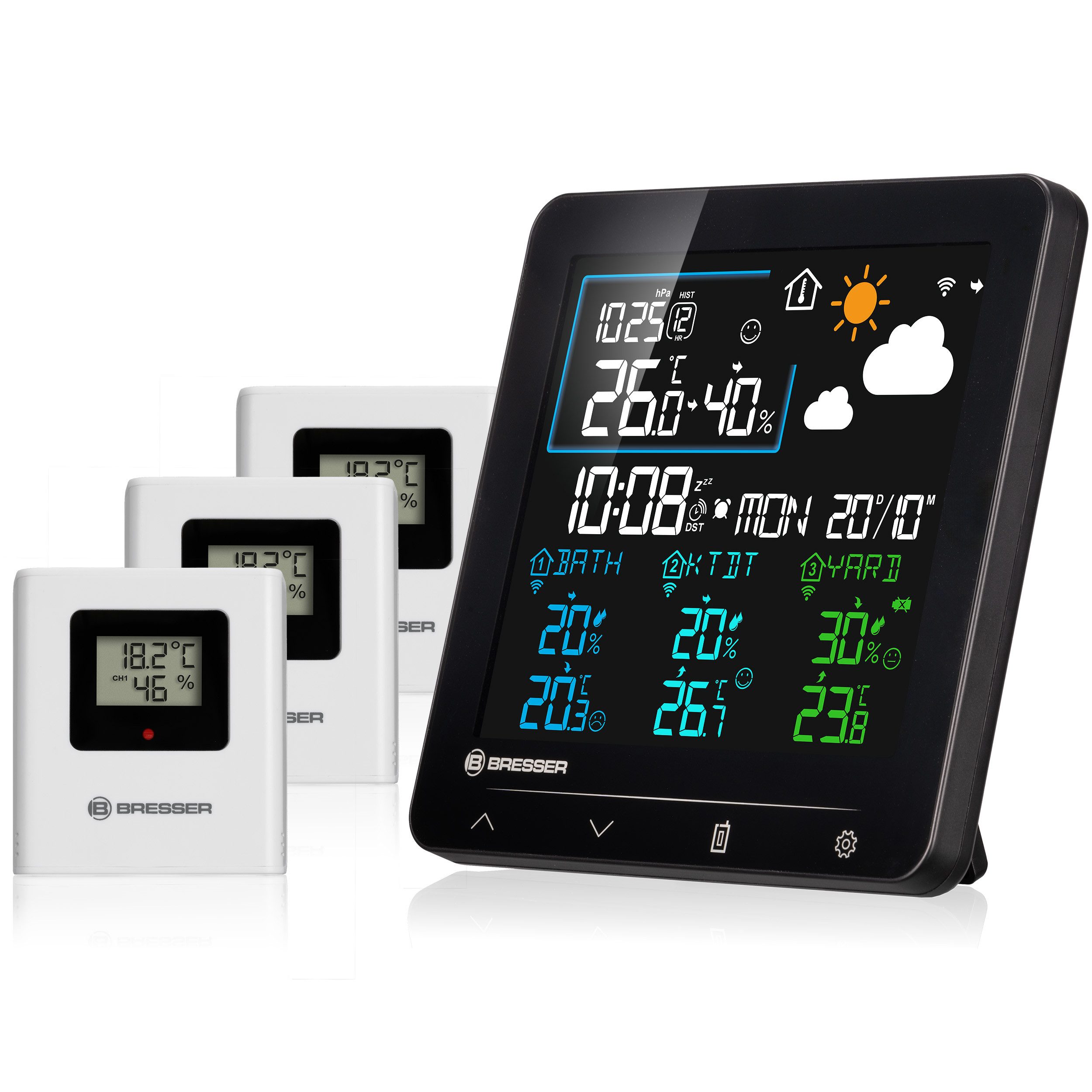 Wetterstation BRESSER Quadro Individio Wetterstation NV