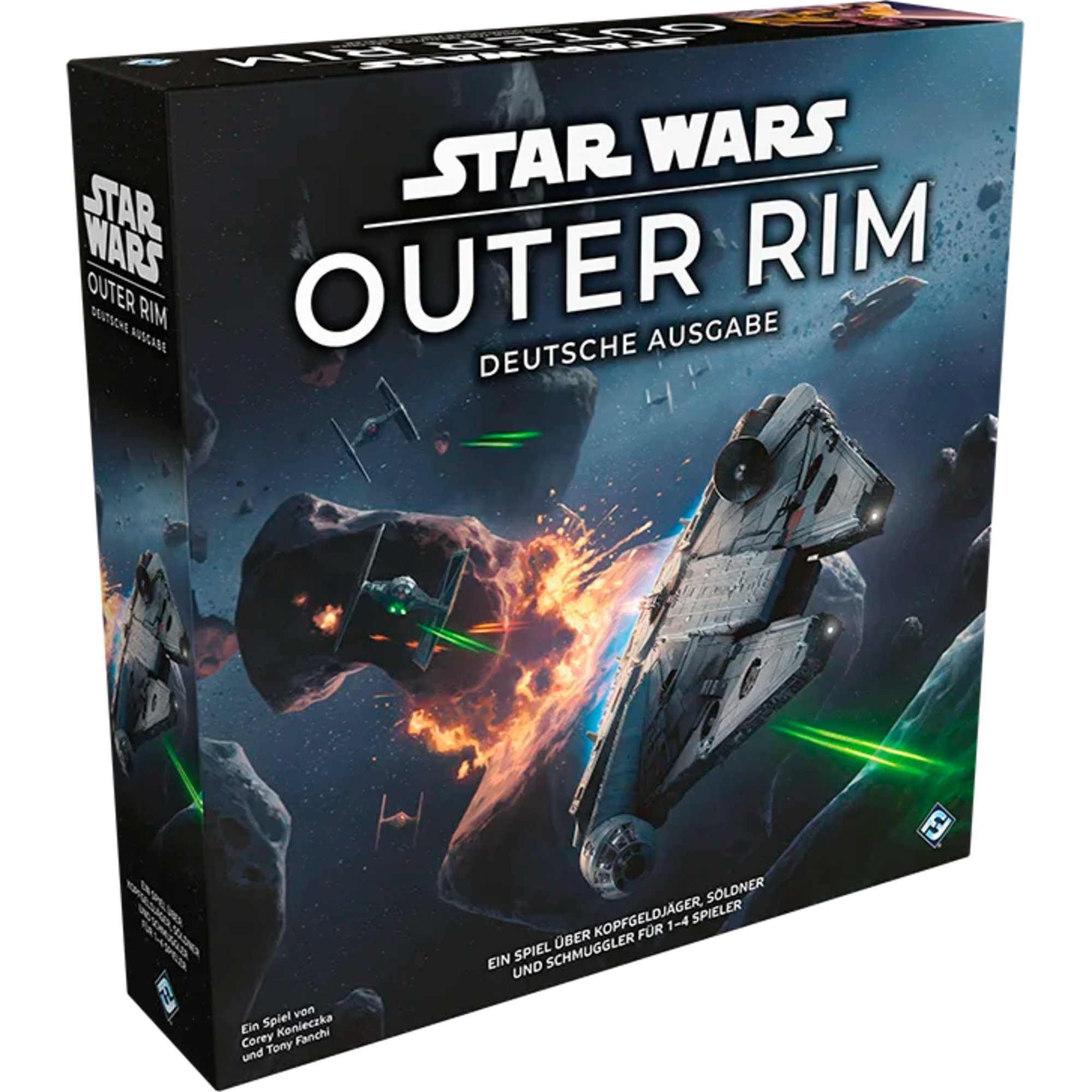 Asmodee Spiel Asmodee Star Wars: Outer Rim, Brettspiel