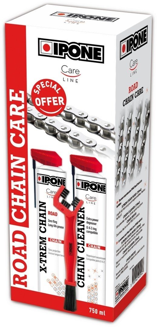 IPONE Silikonöl Road Kettenpflege Set