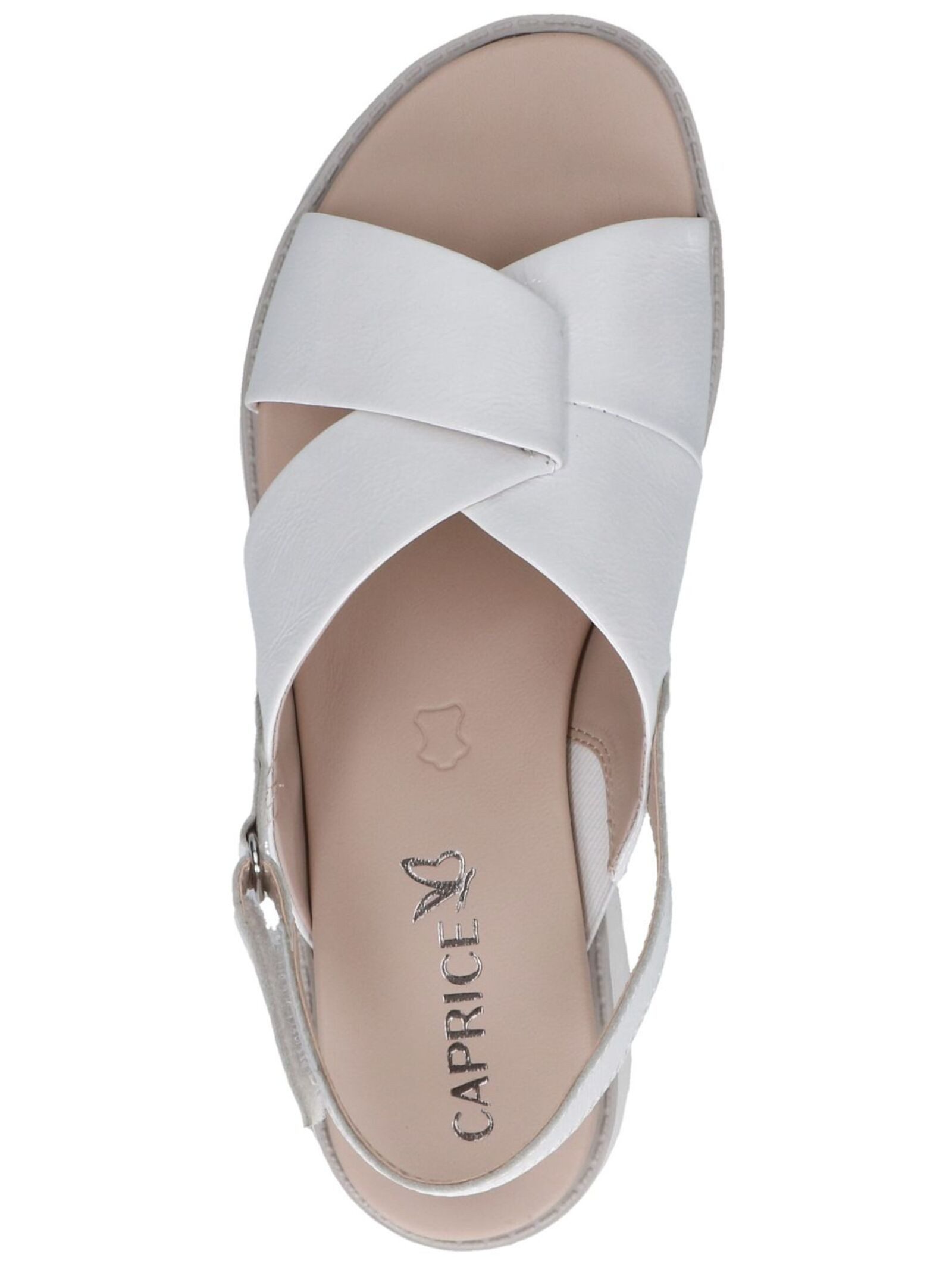 Caprice Caprice Sandalen Leder Keilsandalette