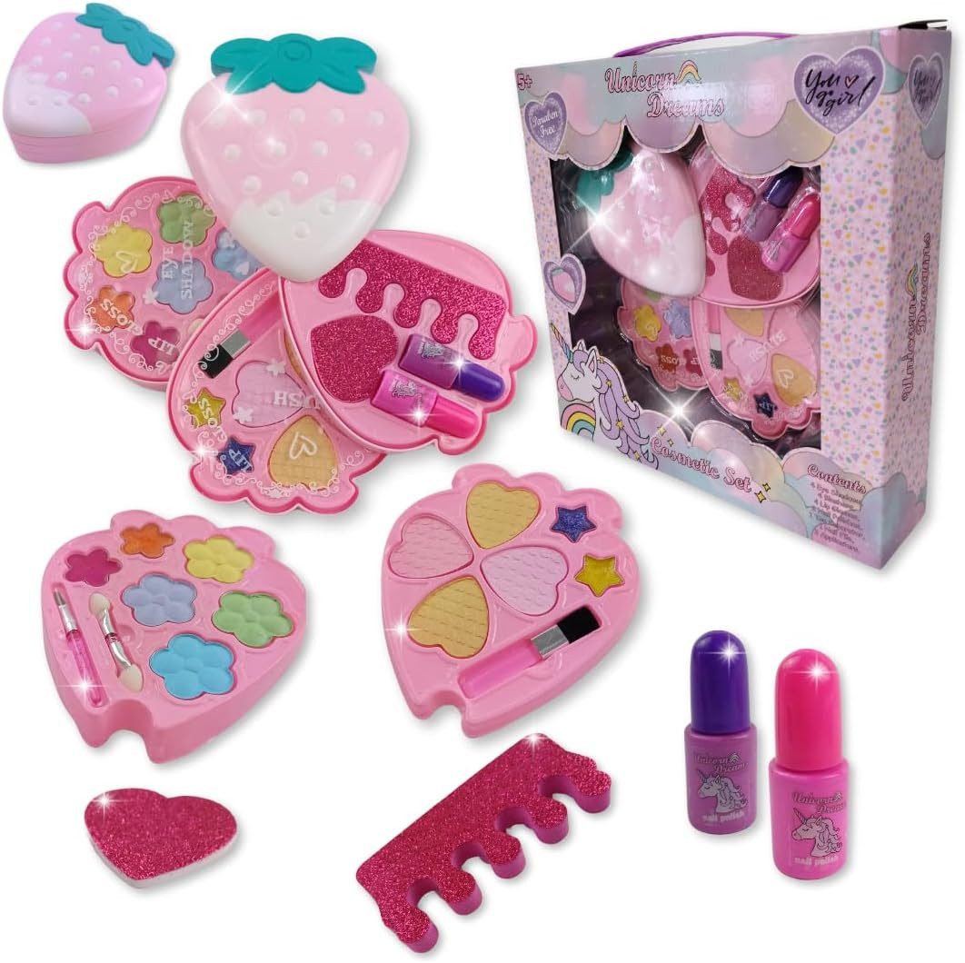 Make-up Kinderschminkset in Erdbeerform