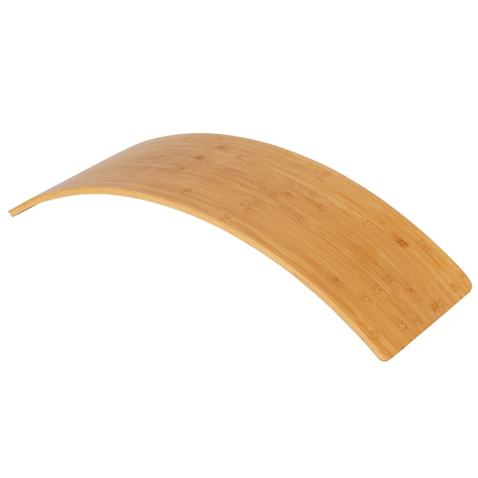 COSTWAY Balanceboard Balancierbrett, aus Bambus, bis 150kg, für Kinder und Erwachsene, 90 x 30cm