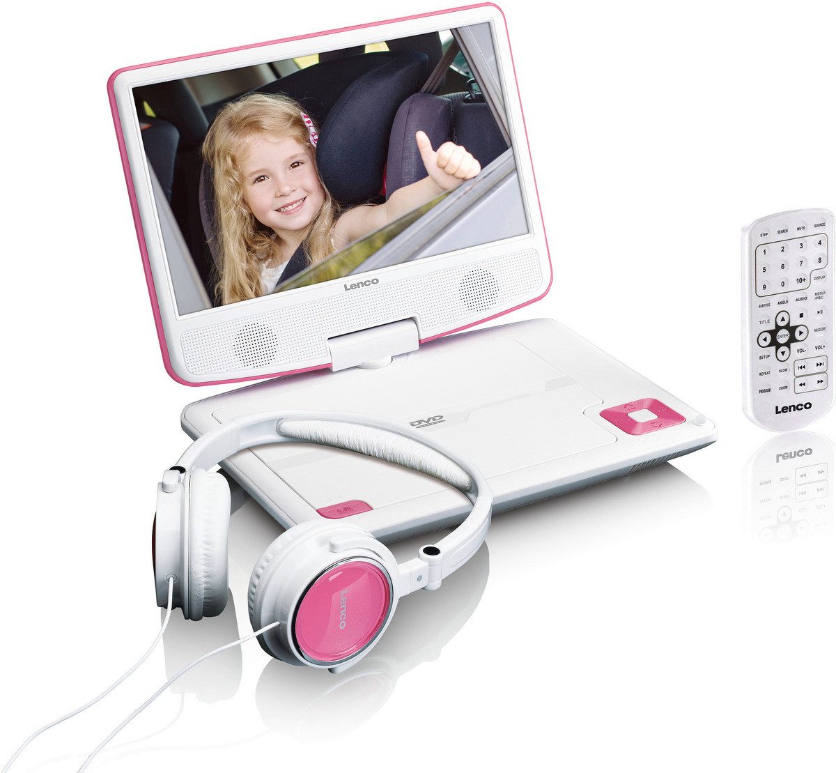 Lenco LENCO DVP-910 9 DVD-Player (Haltergungen & Kopfhörer im Lieferumfang)