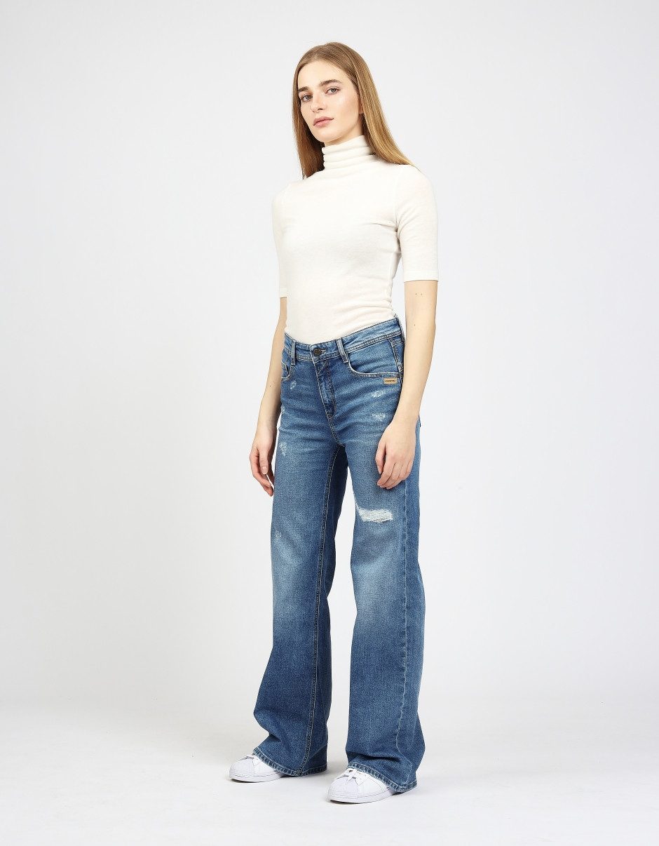 GANG Jerseyhose 94Amelie Wide wide fit *