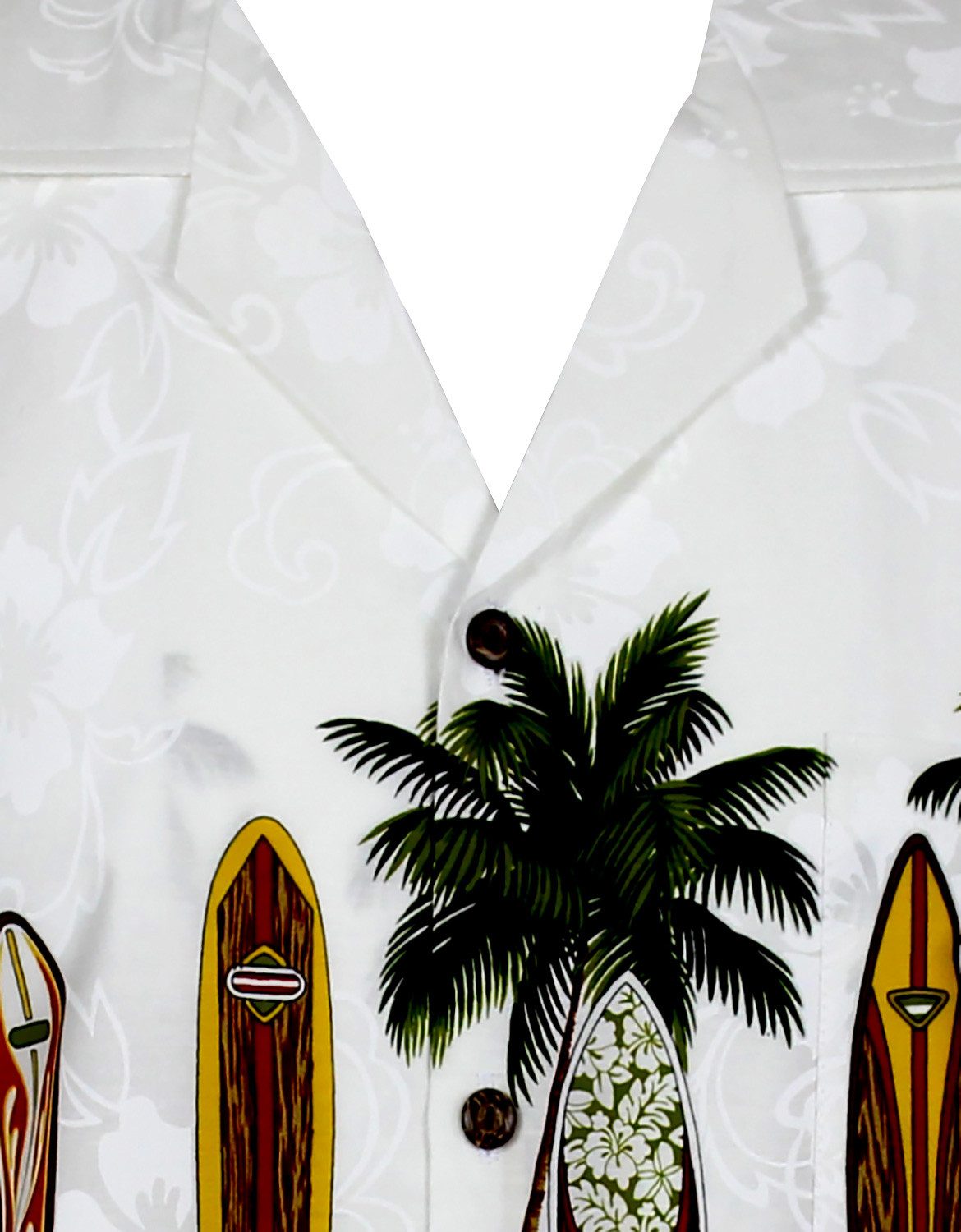 Pacific Legend Hawaiihemd Surfbretter Brustdruck Original günstig online kaufen