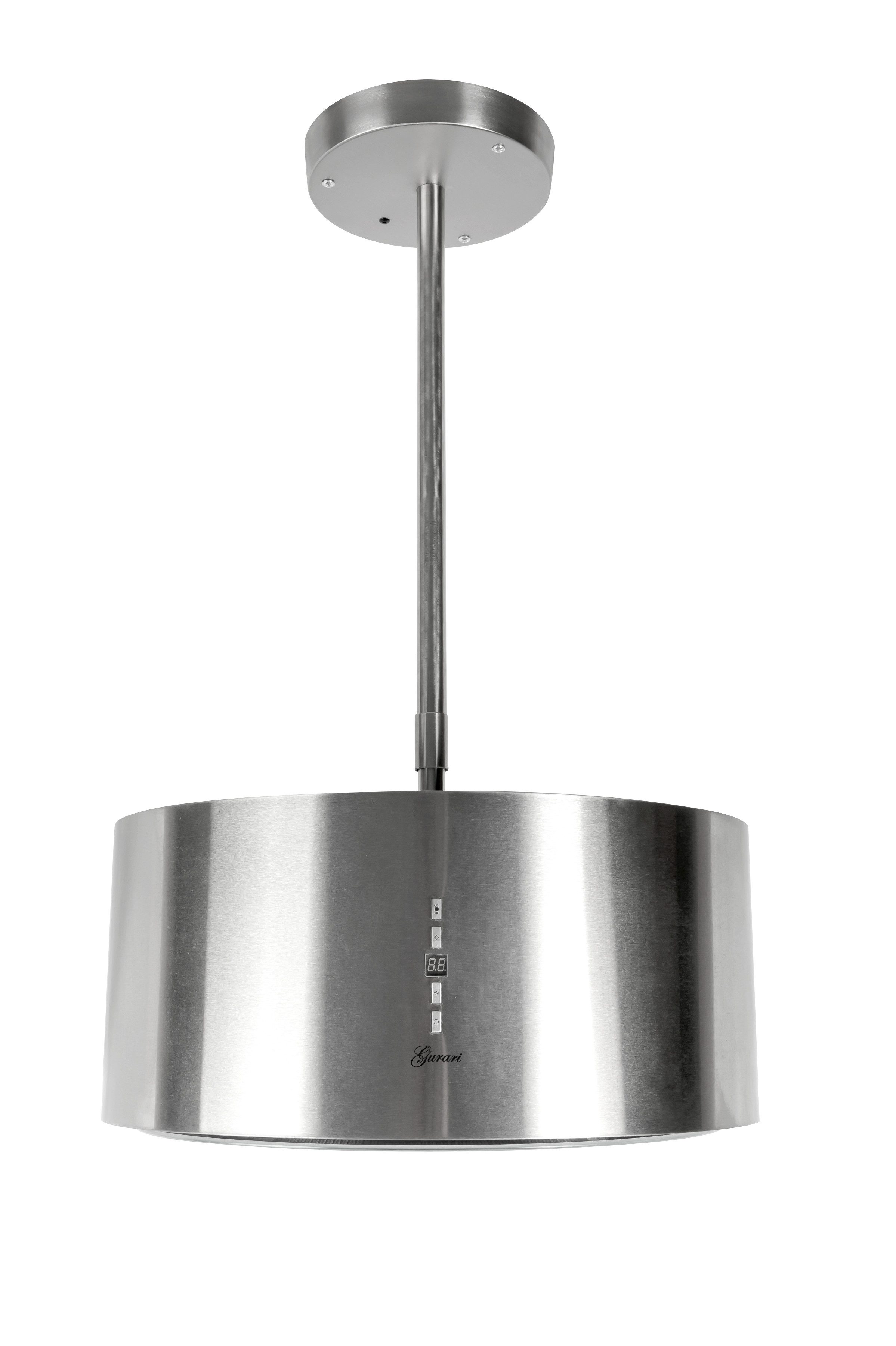 Inselhaube GURARI GCH I 237 5 IS N Edelstahl Umluft 50cm, Insel, 860m³/h