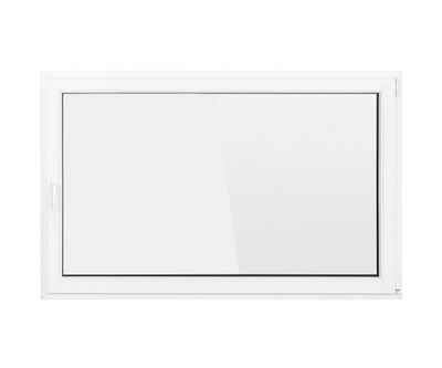 SN DECO GROUP Kellerfenster 1 Flügel 800x500 Dreh-Kipp 2-fach Verglasung weiß 70 mm Profil, (Set), RC2 Sicherheitsbeschlag, Hochwertiges 5-Kammer-Profil