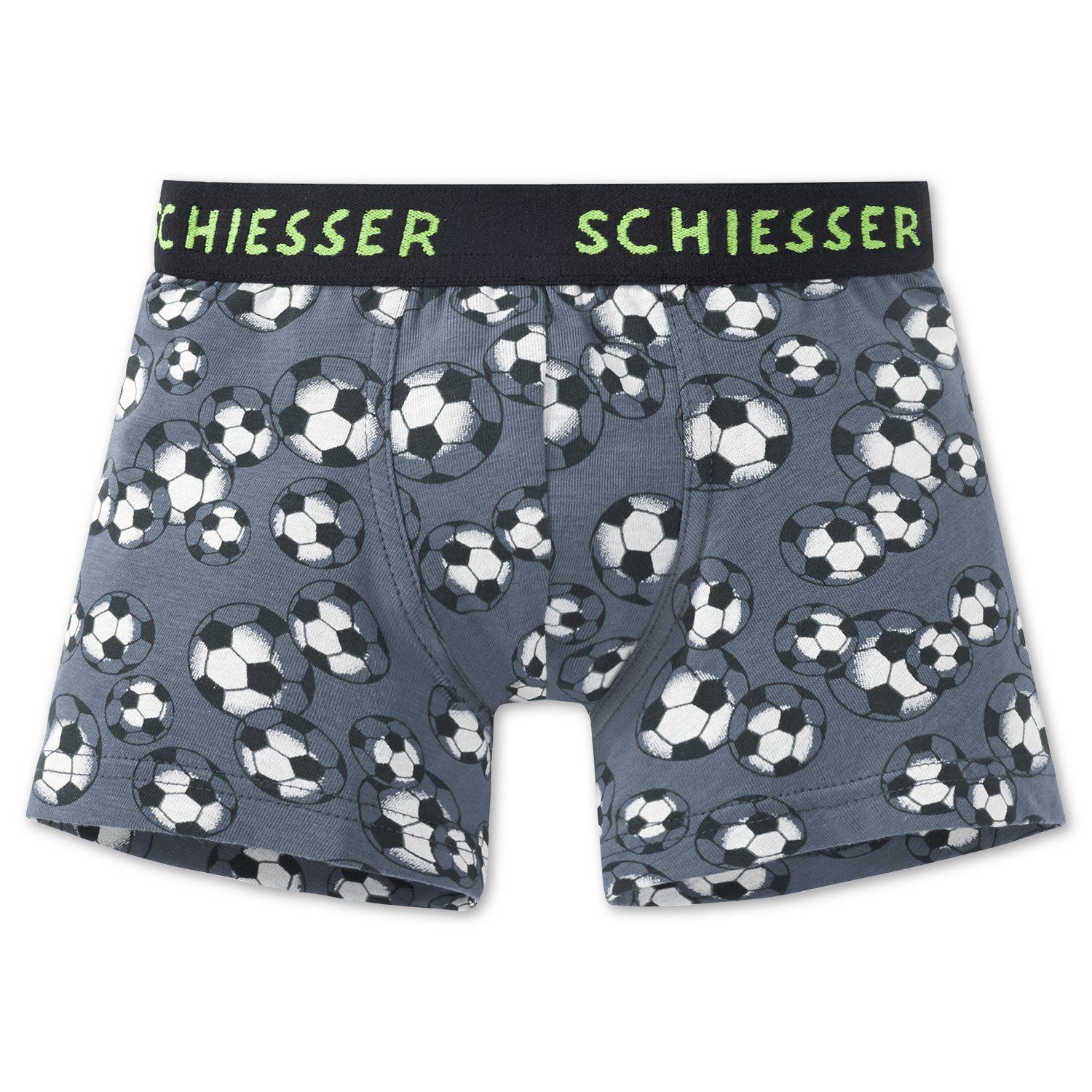 Schiesser Boxershorts (Set, 1-St., Set) Jungen Low Rise Shorts, Boxershort, Unterhose, "Fußball"