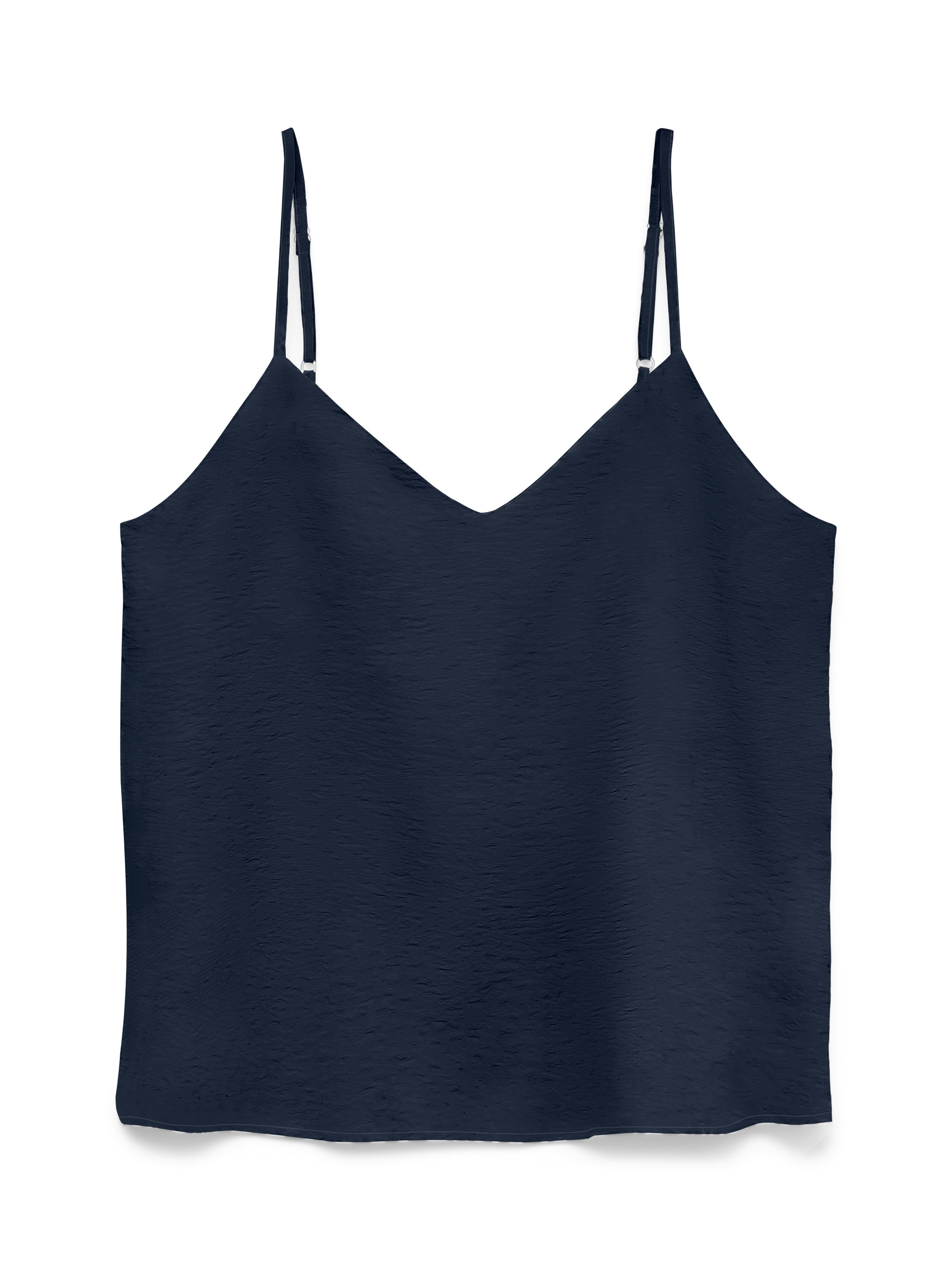 Vero Moda Spaghettitop VMJOSIE SINGLET WVN GA Viskosemischung, regular fit
