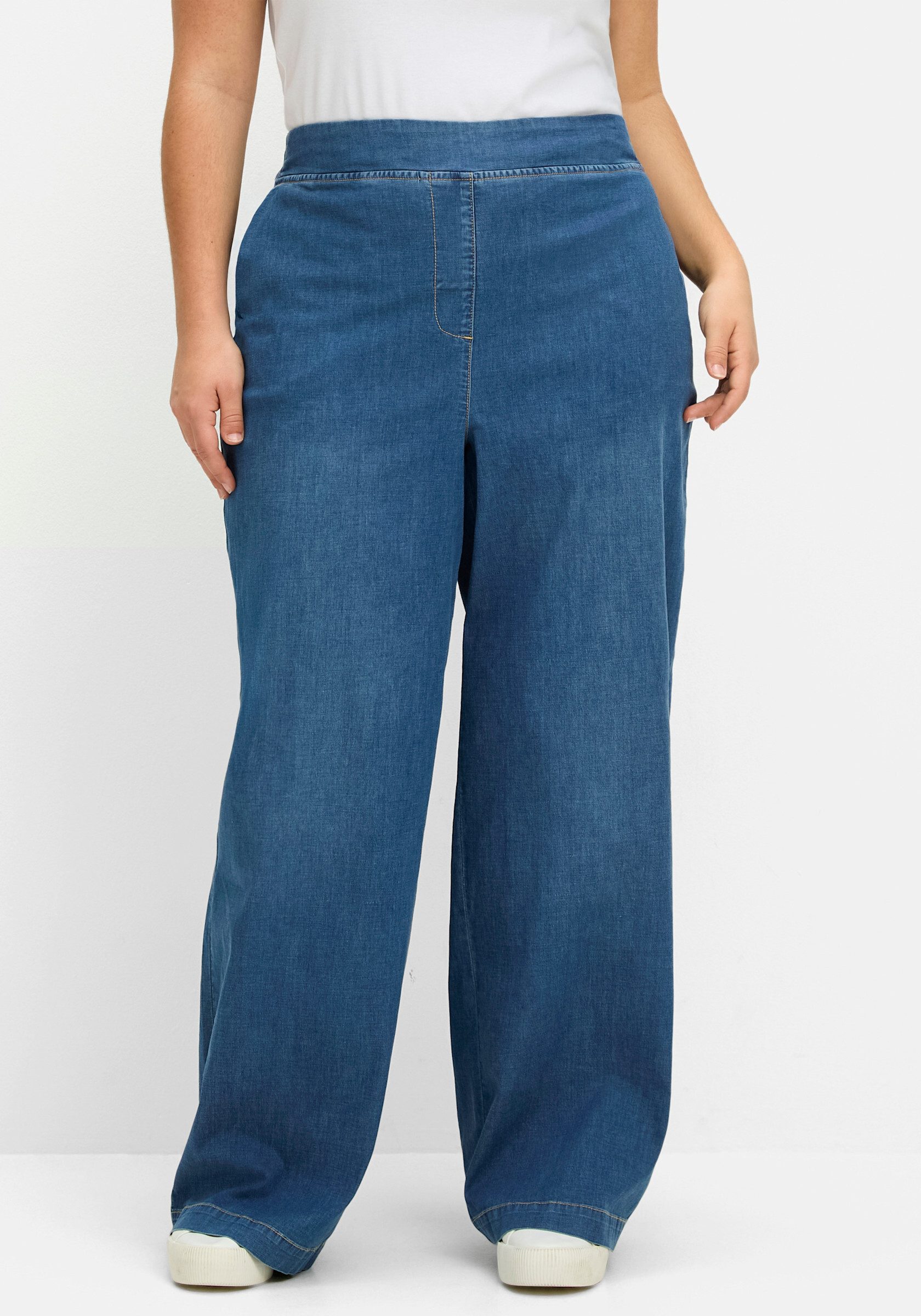 Sheego Bequeme Jeans Schlupfjeans günstig online kaufen
