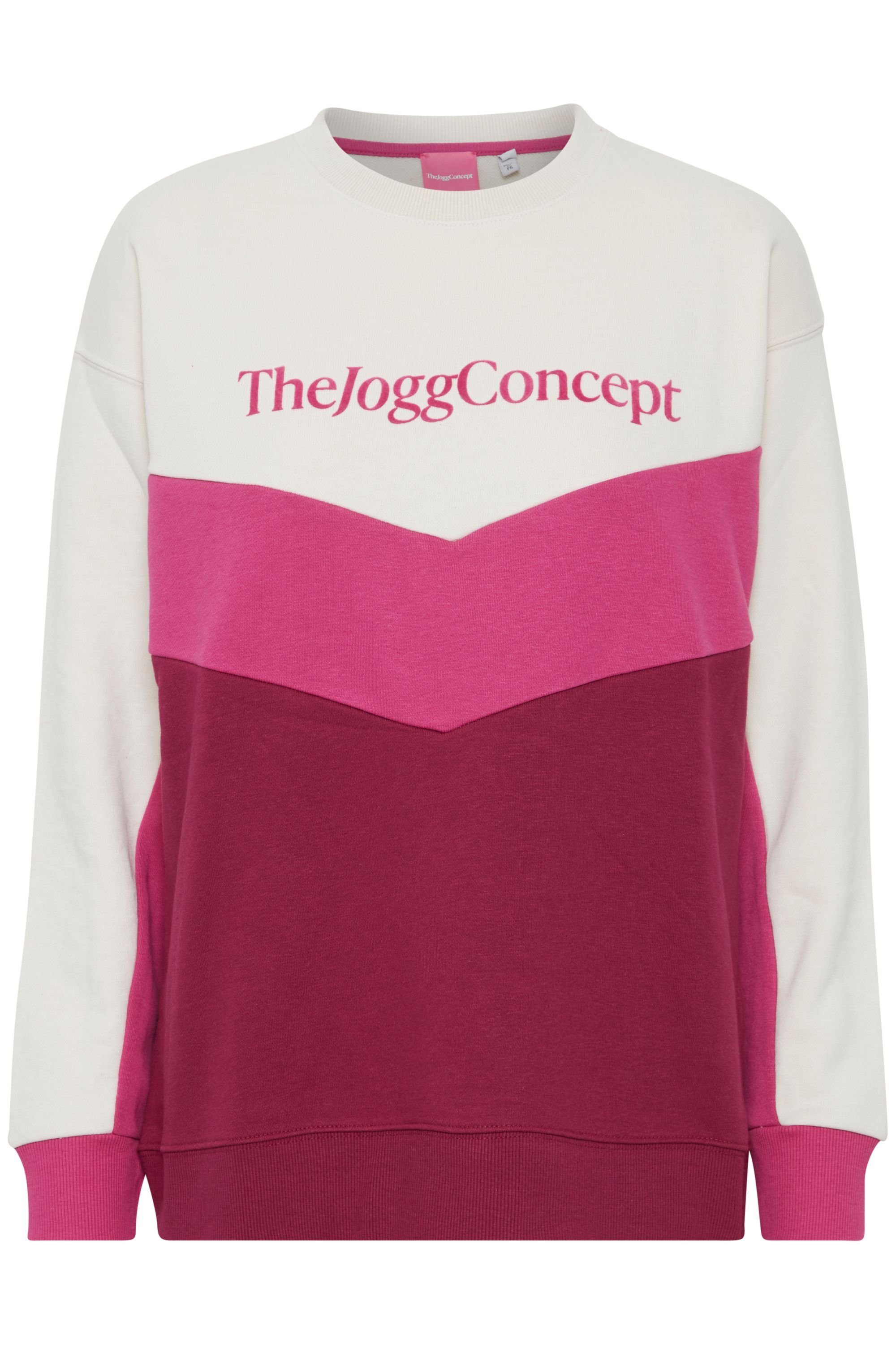 TheJoggConcept. Sweatshirt JCSAFINE CUT SWEATSHIRT - 22800112 Purple Potion Mix (201439)