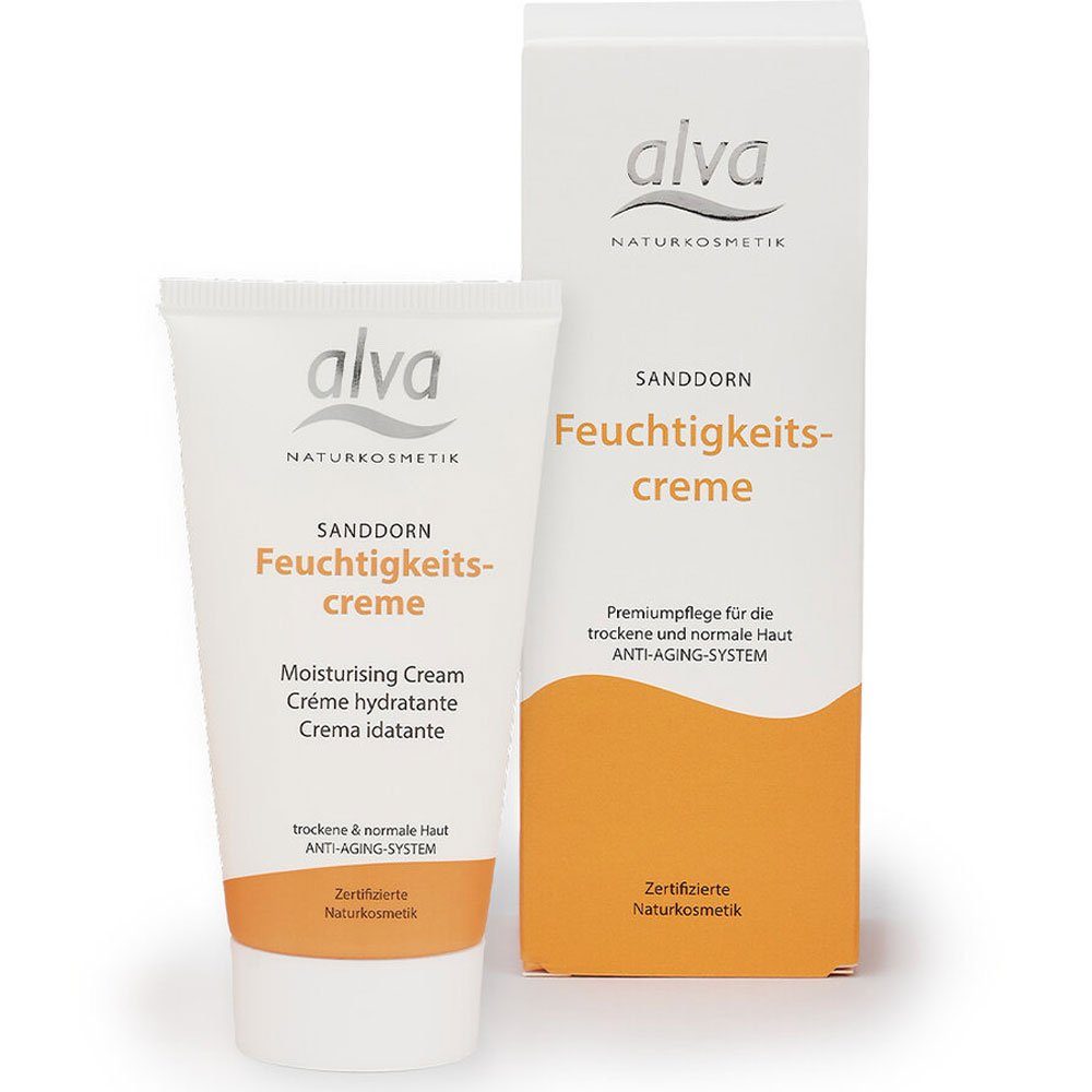 Alva Feuchtigkeitscreme Sanddorn, 50 ml