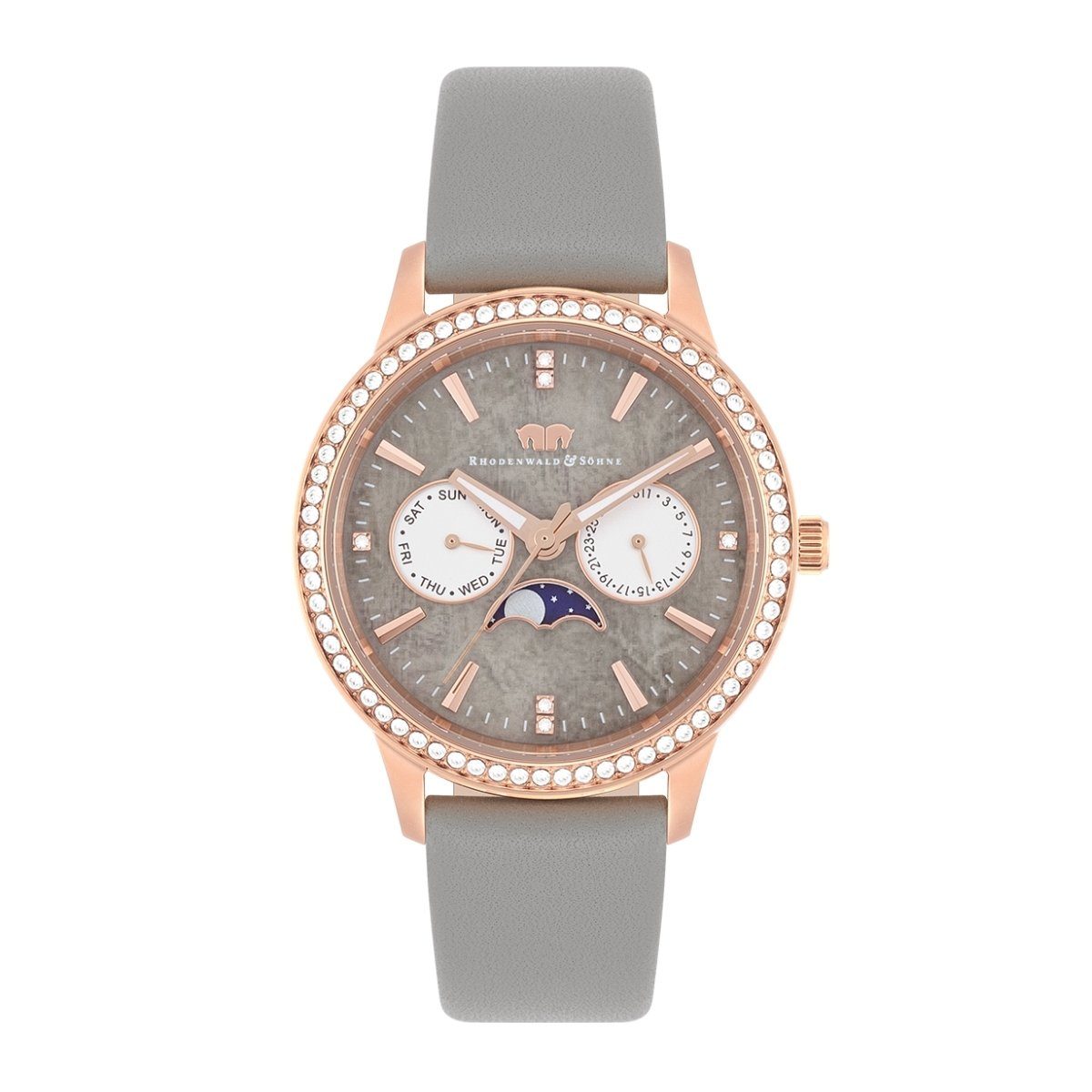 Rhodenwald & Söhne Multifunktionsuhr Amidala roségold, mit Quarzwerk günstig online kaufen