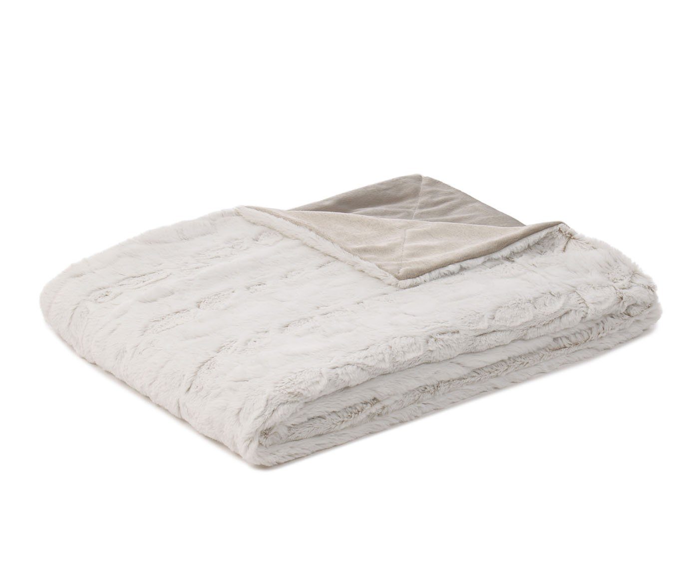 Wohndecke Nerz-Fellimitat Kuscheldecke, HSC Home-Style-Creation GmbH, samtweich und anschmiegsam