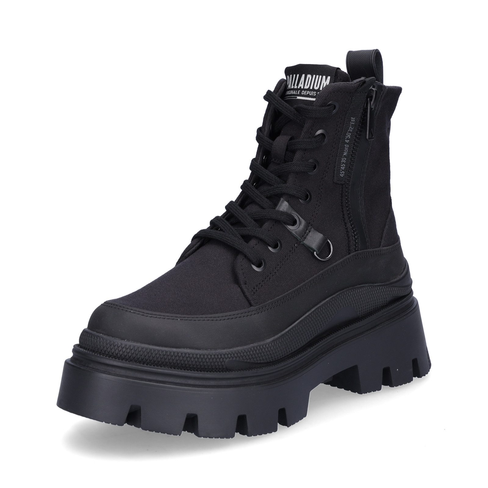 Palladium Palladium Damen Schnürboot Pallasquad Zip Tx schwarz Schnürboots günstig online kaufen
