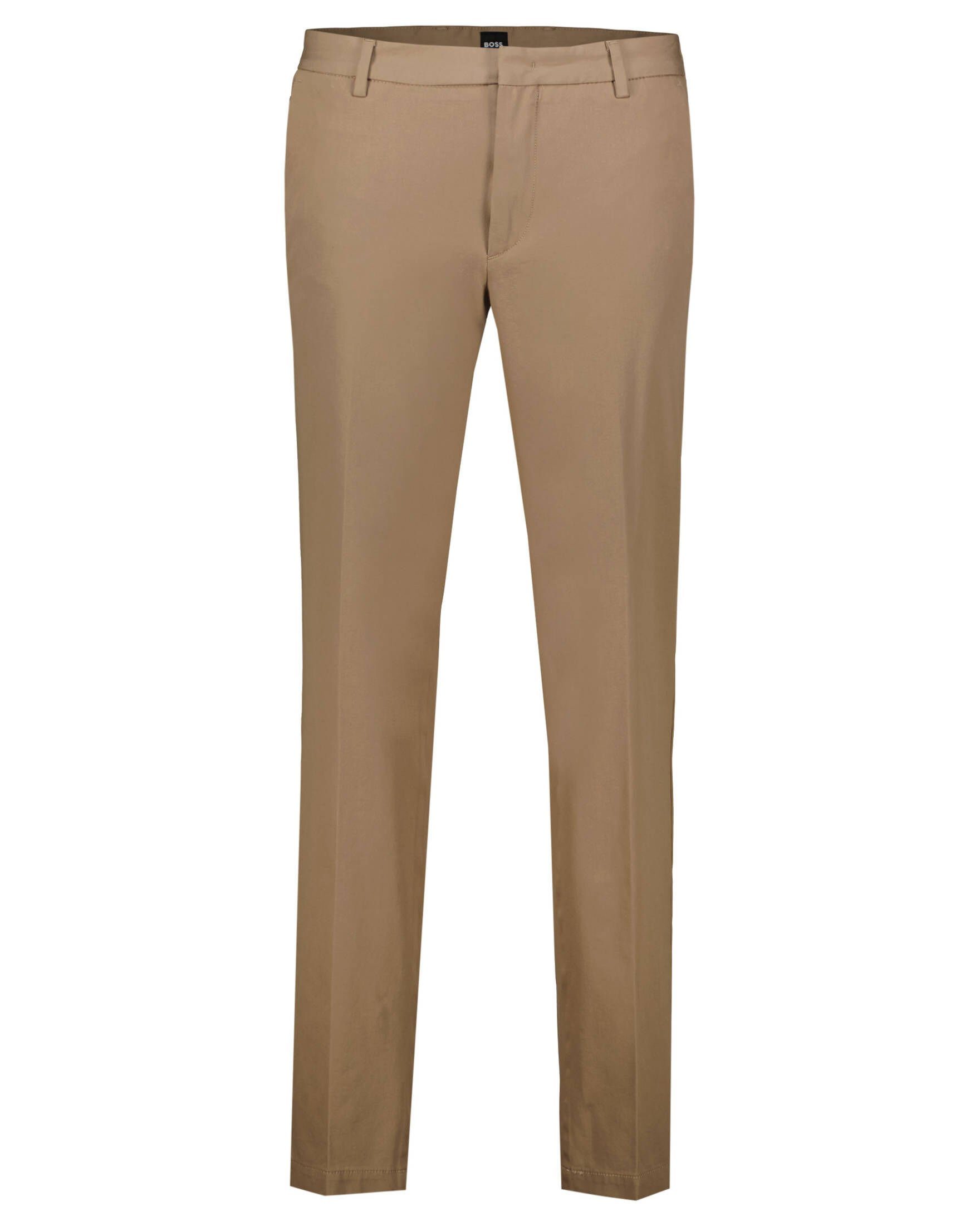 BOSS Stoffhose Herren Hose KAITOL_T Slim Fit mit Stretch (1-tlg) sand (21)