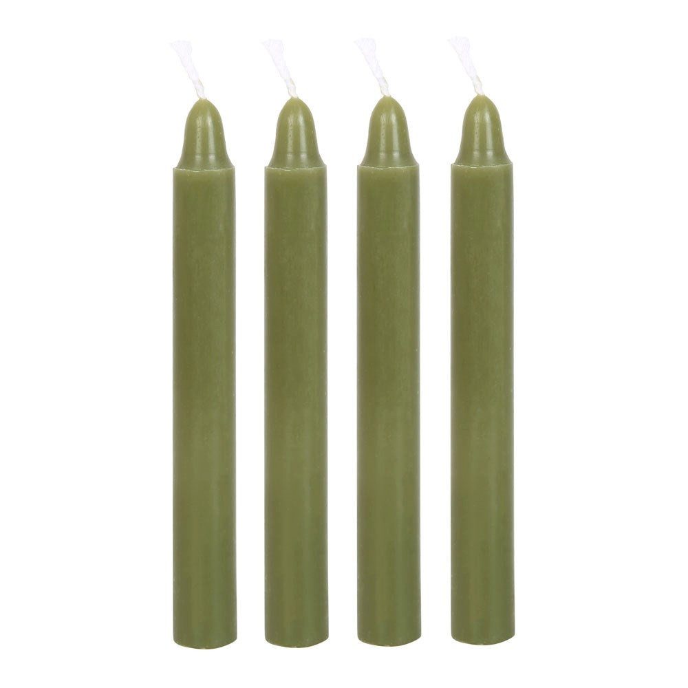 Something Different Duftkerze Winter Ritual Kerzen-Set "Cedar & Pine" – 12er Set mit Pentagramm