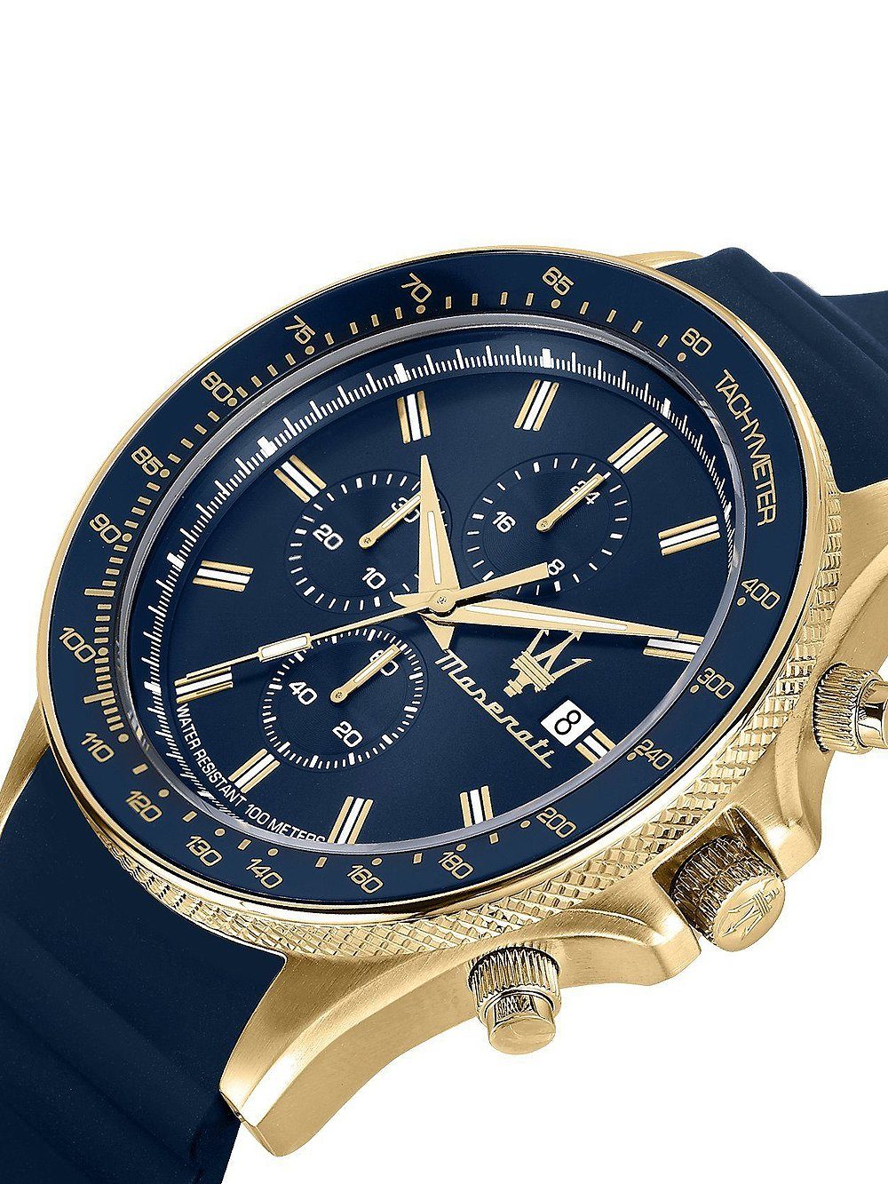 MASERATI Quarzuhr Maserati R8871640004 Sfida Chronograph Herrenuhr 44mm 10A günstig online kaufen