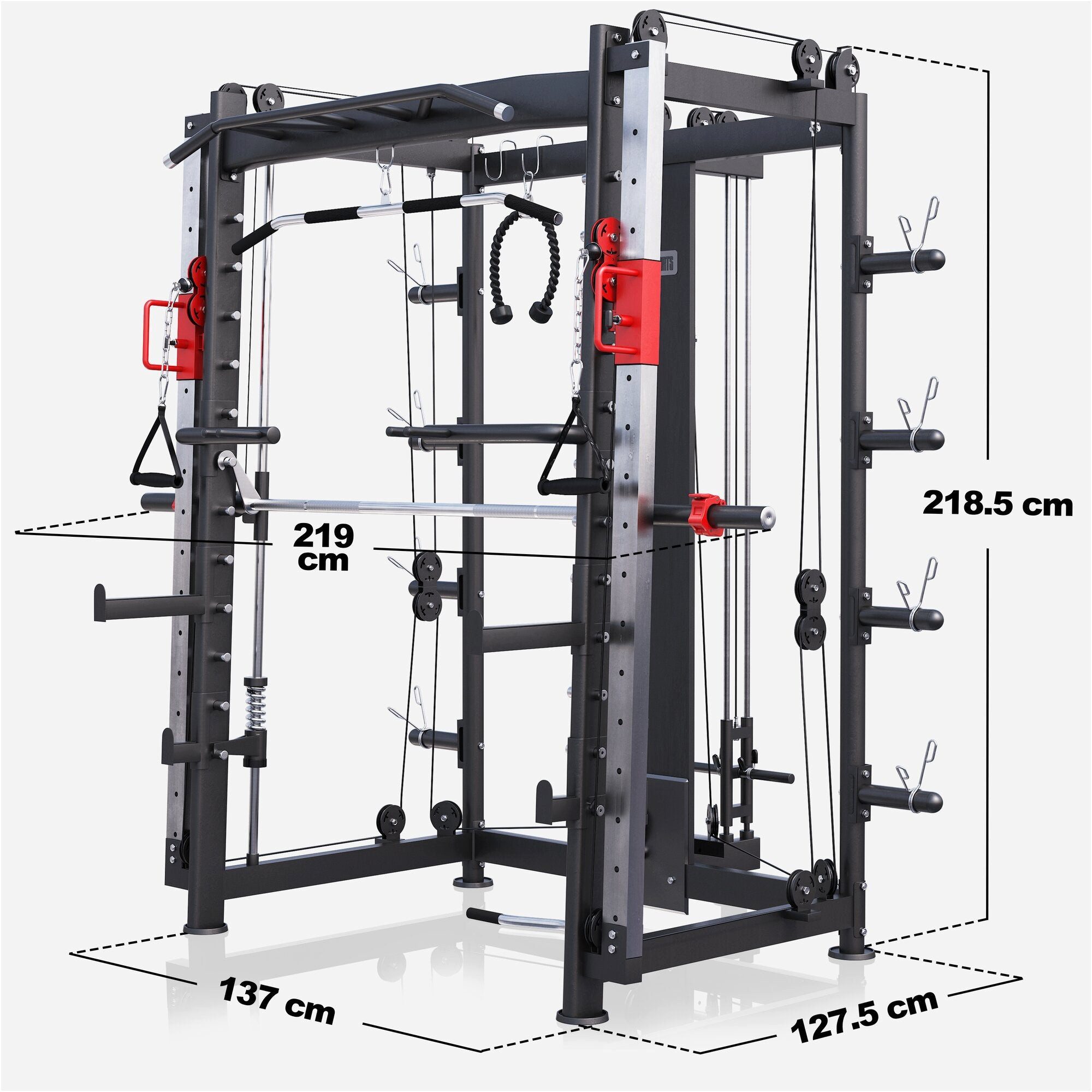 GORILLA SPORTS Kraftstation Multifunction Smith Machine, (1-tlg)