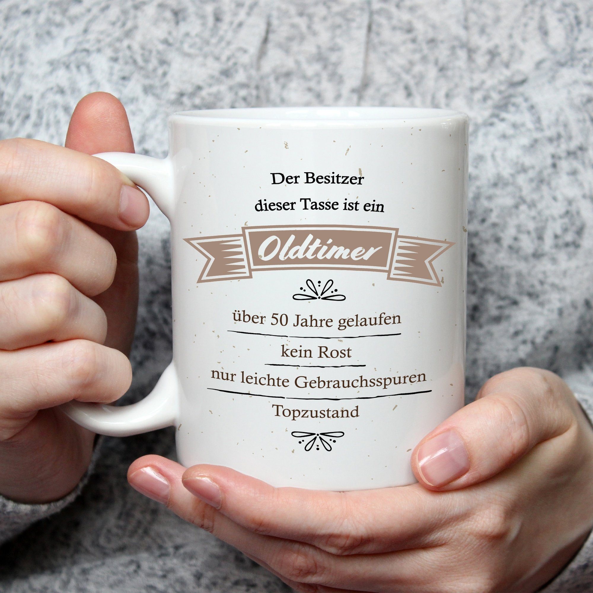 - GRAVURZEILE mit Bedruckte & Geschenk zum Mama Geburtstag Spruch Freunde für Oldtimer Valentinstag Geschenk Weiß für Tasse - Geburtstag Lustiges Tasse - Weihnachten Ihn - Sie Papa Geschenk