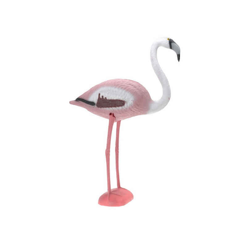 HTI-Living Gartenfigur Garten-Figur Flamingo Rosa-Weiß, (1 St., 1 Garten Figur), Vogelfigur Gartendekoration