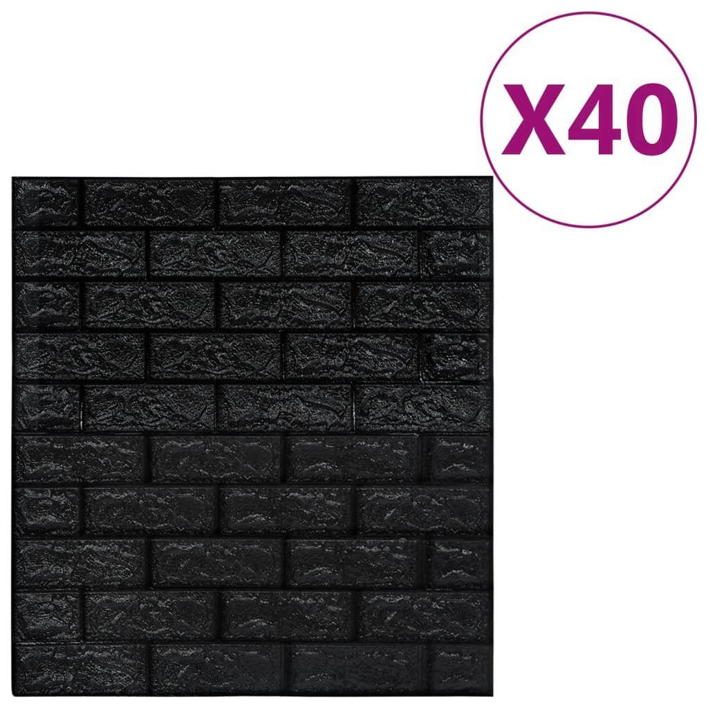 vidaXL Fototapete 3D Tapete Ziegelstein Selbstklebend günstig online kaufen