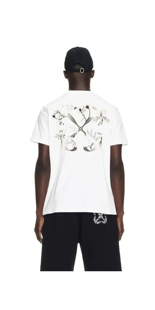 OFF-WHITE Print-Shirt Off-White Flower Scan T-Shirt günstig online kaufen