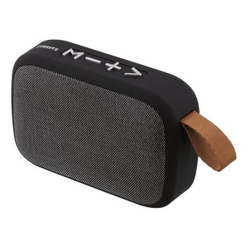 STREETZ CM770 Bluetooth-Speaker-Radio-Kombi UKW Radio MicroSD Kartenleser Bluetooth-Lautsprecher (WLAN, inkl. 5 Jahre Herstellergarantie)
