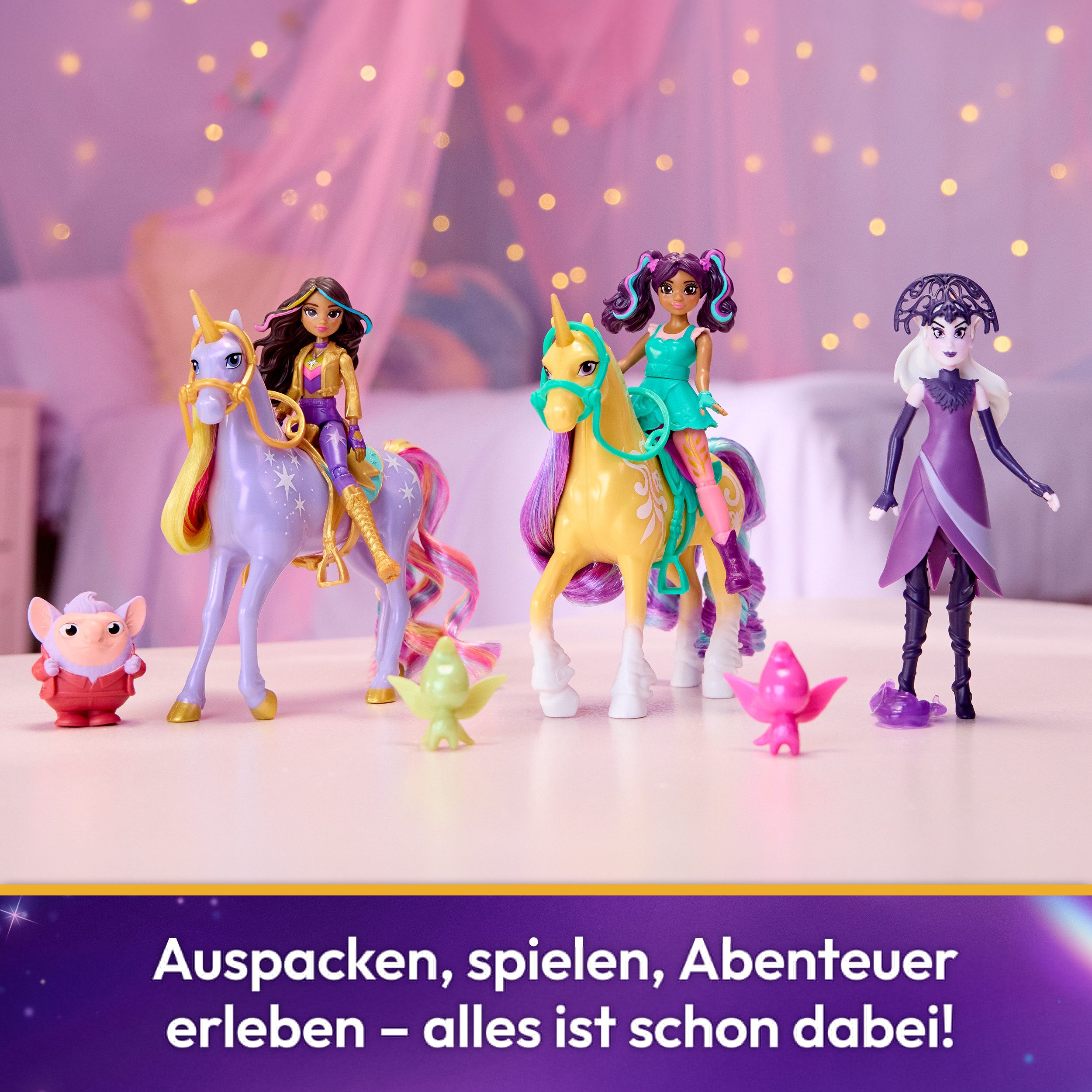 Spin Master Anziehpuppe Unicorn Academy - Abenteuer-Set
