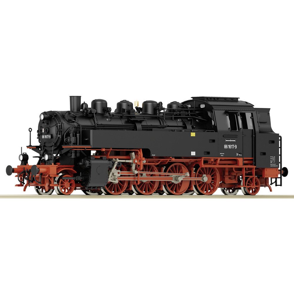 Roco Diesellokomotive Roco 7110027 H0 Dampflok 86 1617-9 der DR