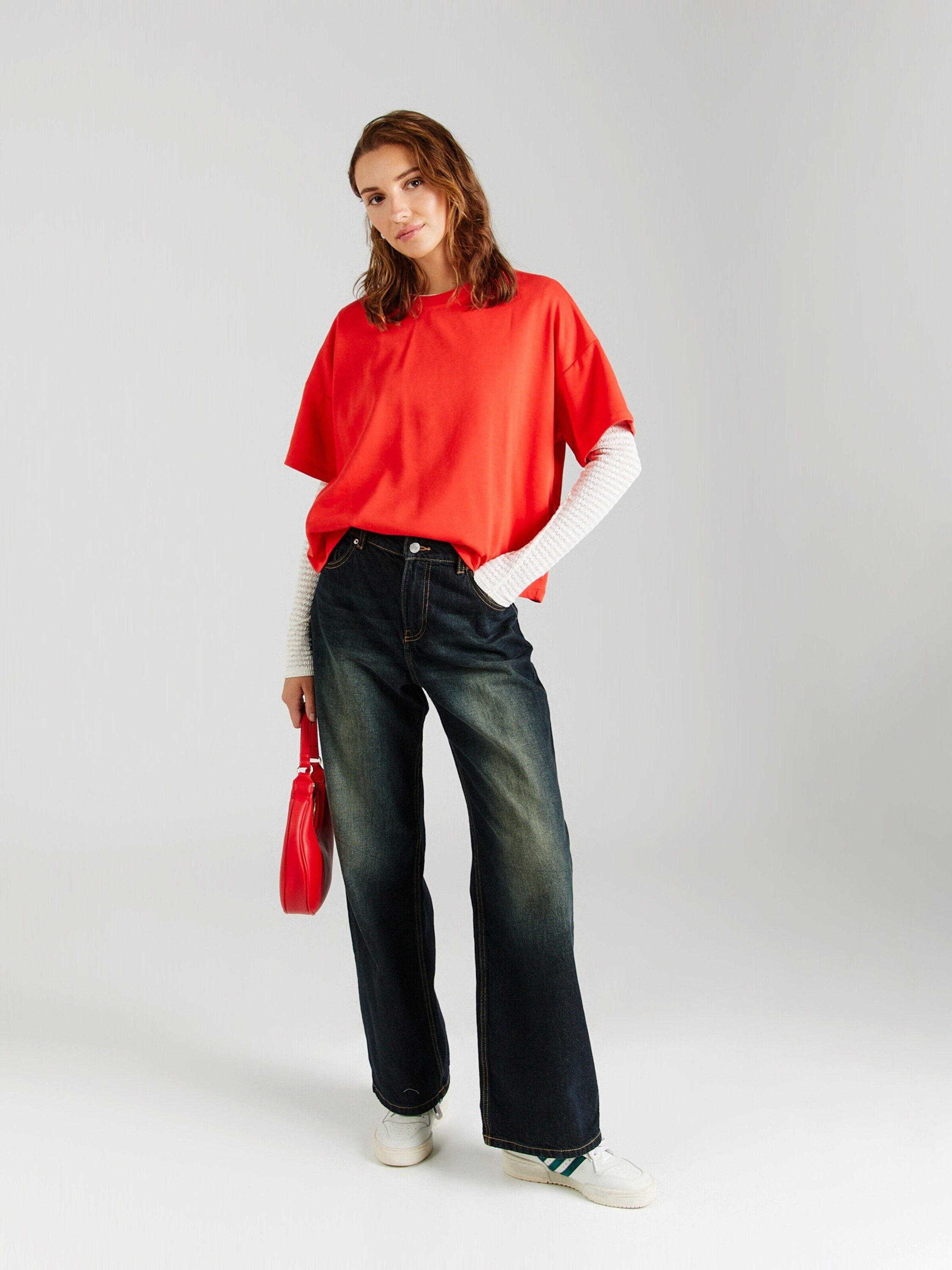 pieces Sweatshirt CHILLI (1-tlg) Plain/ohne Details