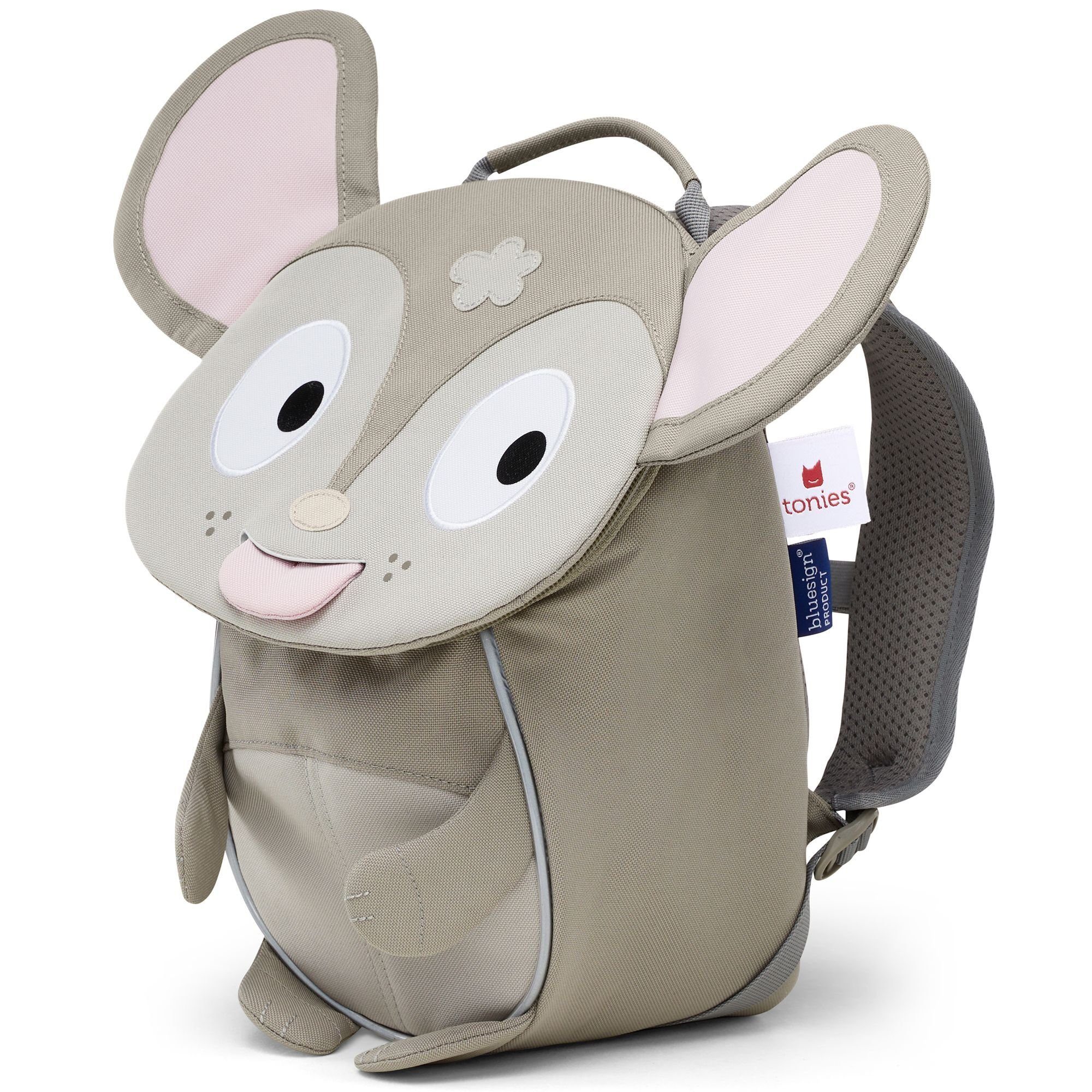 Maus Kinderrucksack Tonie Polyester Freund, Affenzahn Kleiner