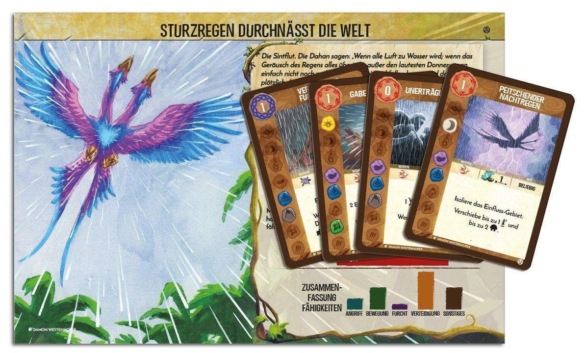 Pegasus Spiele Spiel, Spirit Island: Sturzregen durchnässt die Welt (Promo)