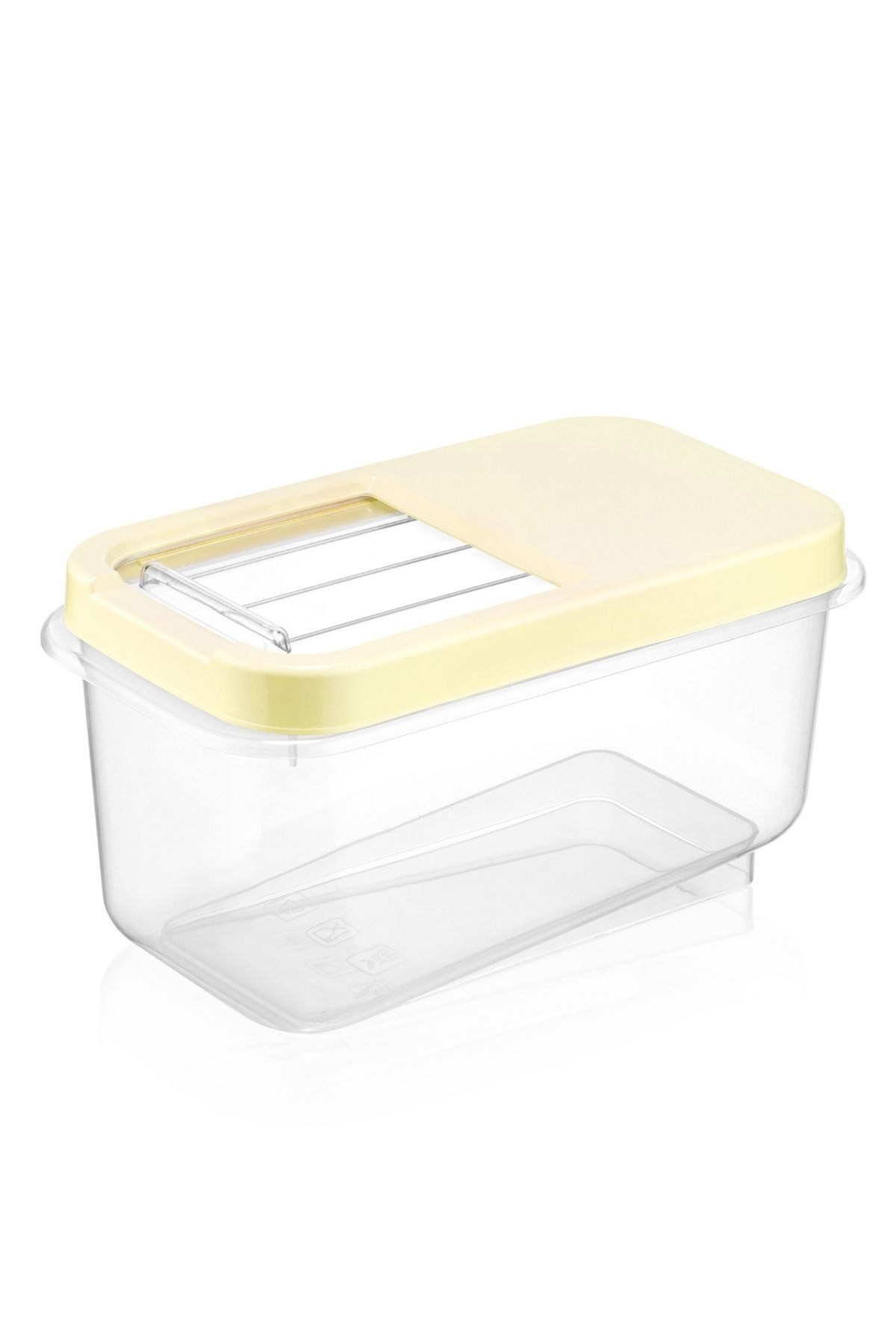 Vorratsdose 100% PLASTIC, 34,5 x 19 x 17,5 cm / 7500 ml (3 Pieces) K1117