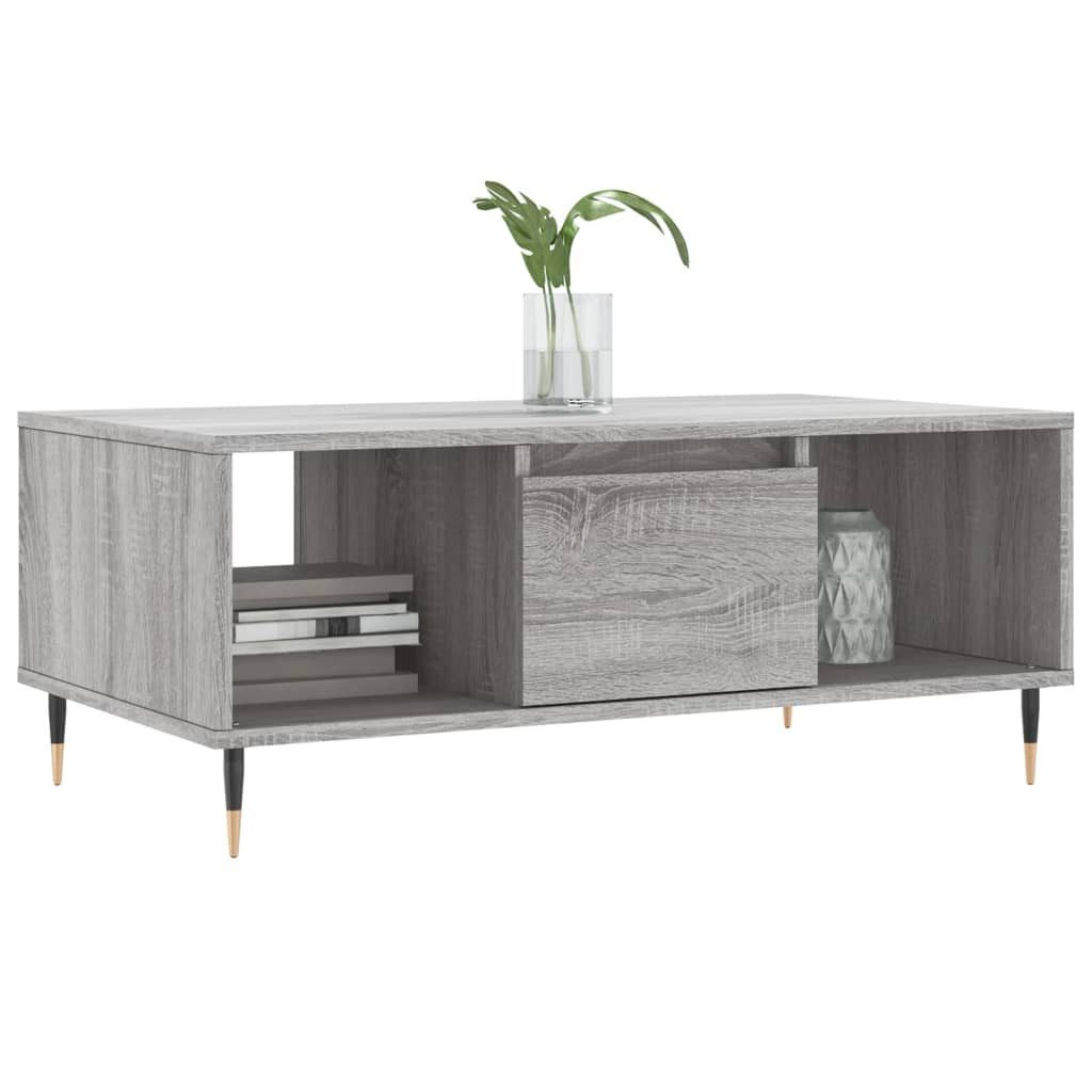 vidaXL Couchtisch Couchtisch Grau Sonoma 90x50x36,5 günstig online kaufen
