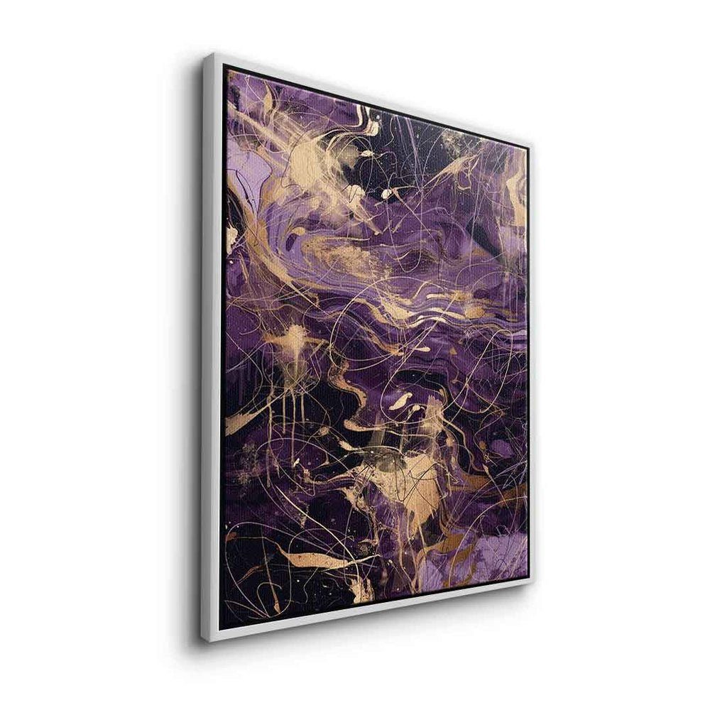 weißer | Rahmen Weiß Leinwandbild DOTCOMCANVAS®