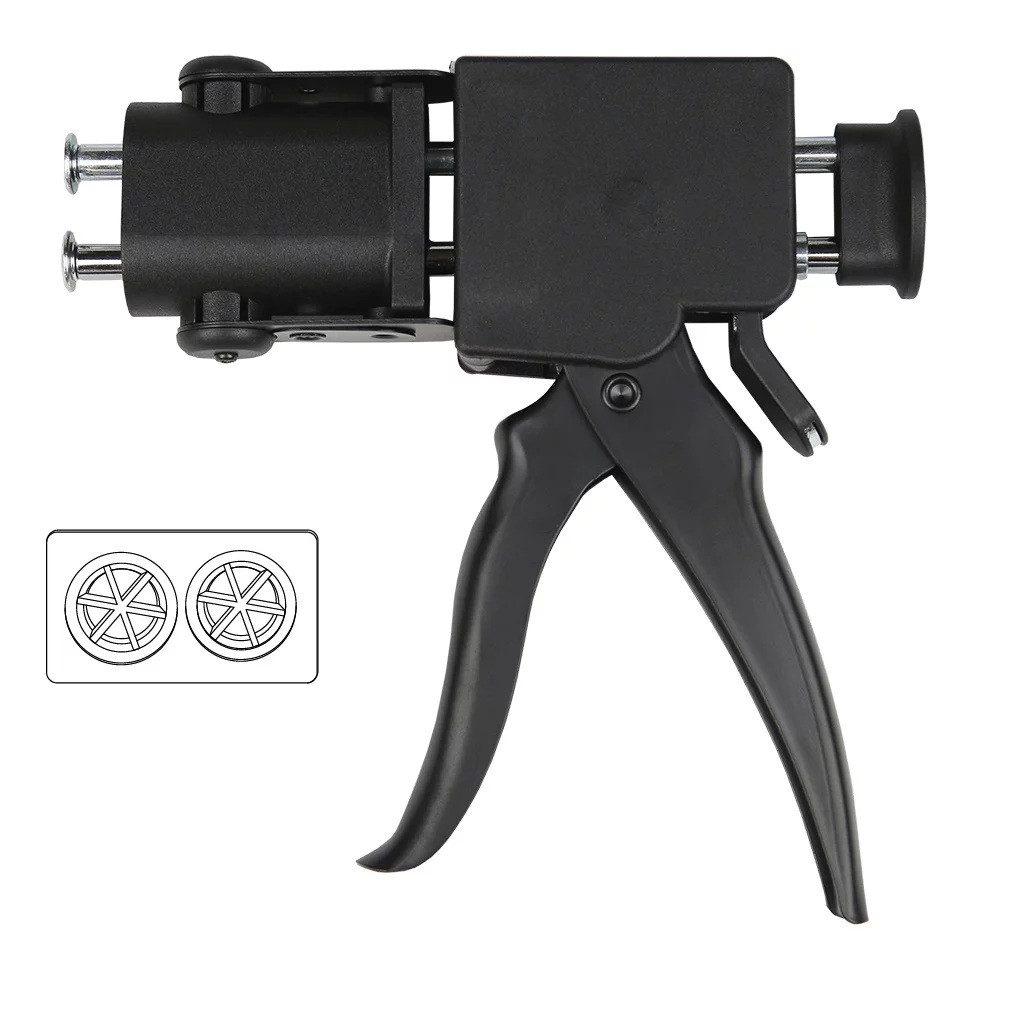 IRION Kartuschenpistole Irion 2K Klebstoffpresse DP-50 50ml Doppelkartuschen 1:1 und 2:1, 50 ml