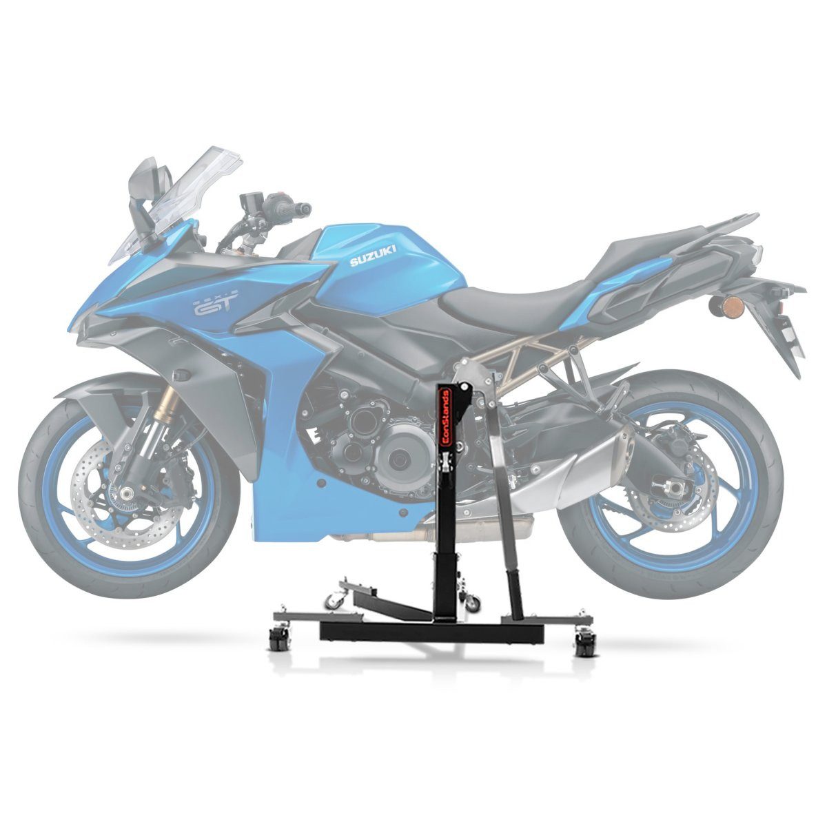 ConStands Motorradheber CS Power Evo-Zentralständer für Suzuki GSX-S 1000 GT 22-26 Grau